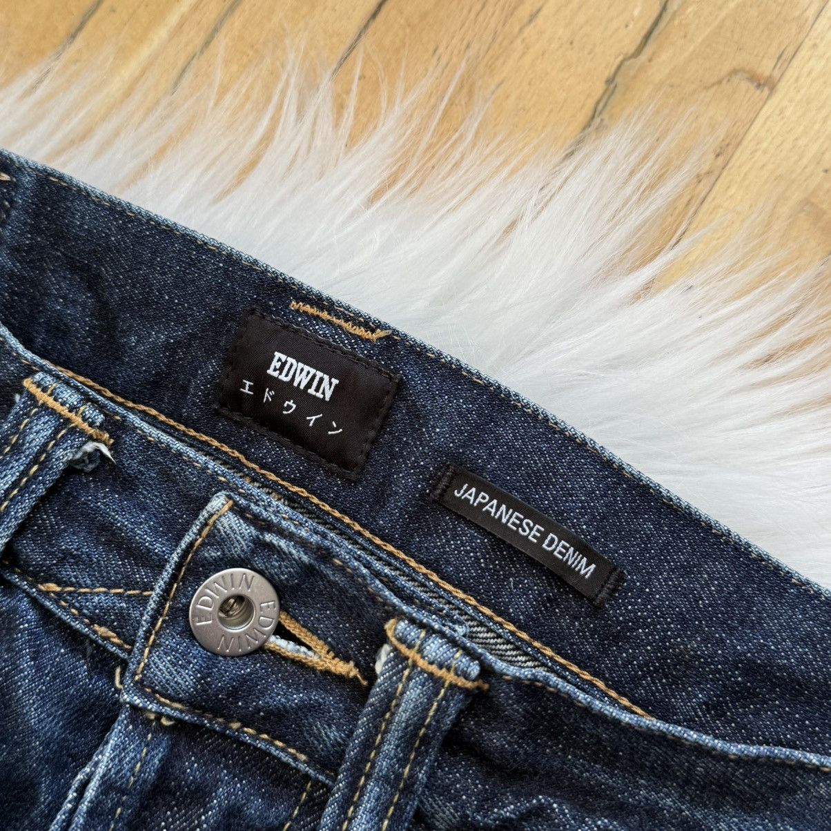 Edwin 📌 Crazy Edwin Japan Selvedge Denim Washed Jeans Size US 29 - 10 Thumbnail