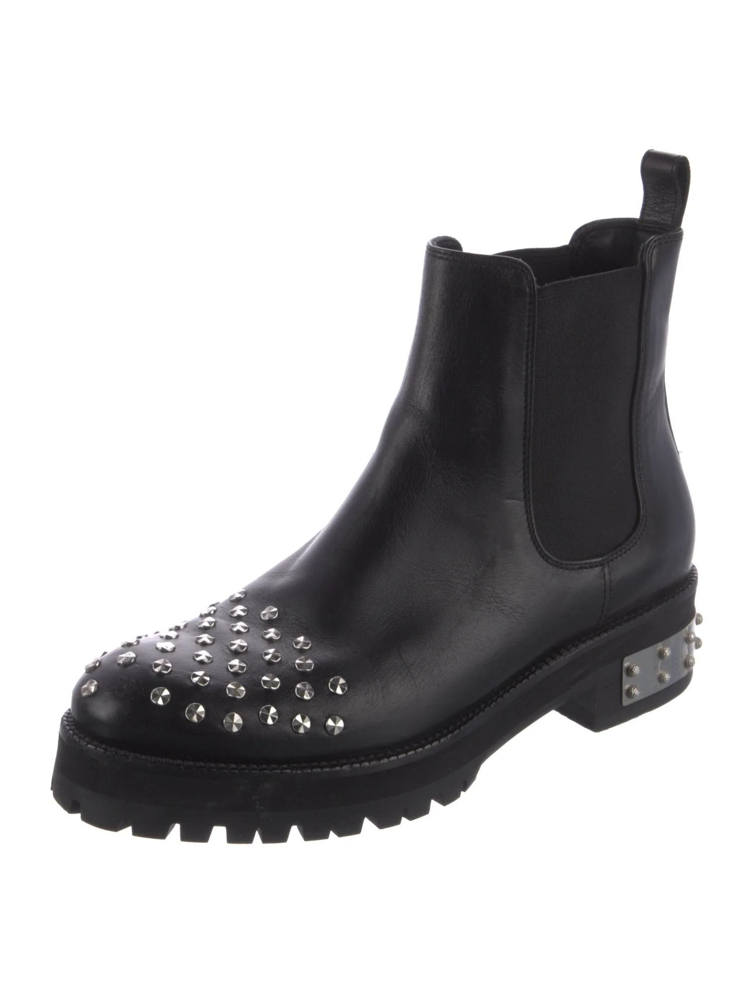 Alexander McQueen o1y0225 Ankle Boots in Black Size US 5 / IT 35 - 3 Thumbnail