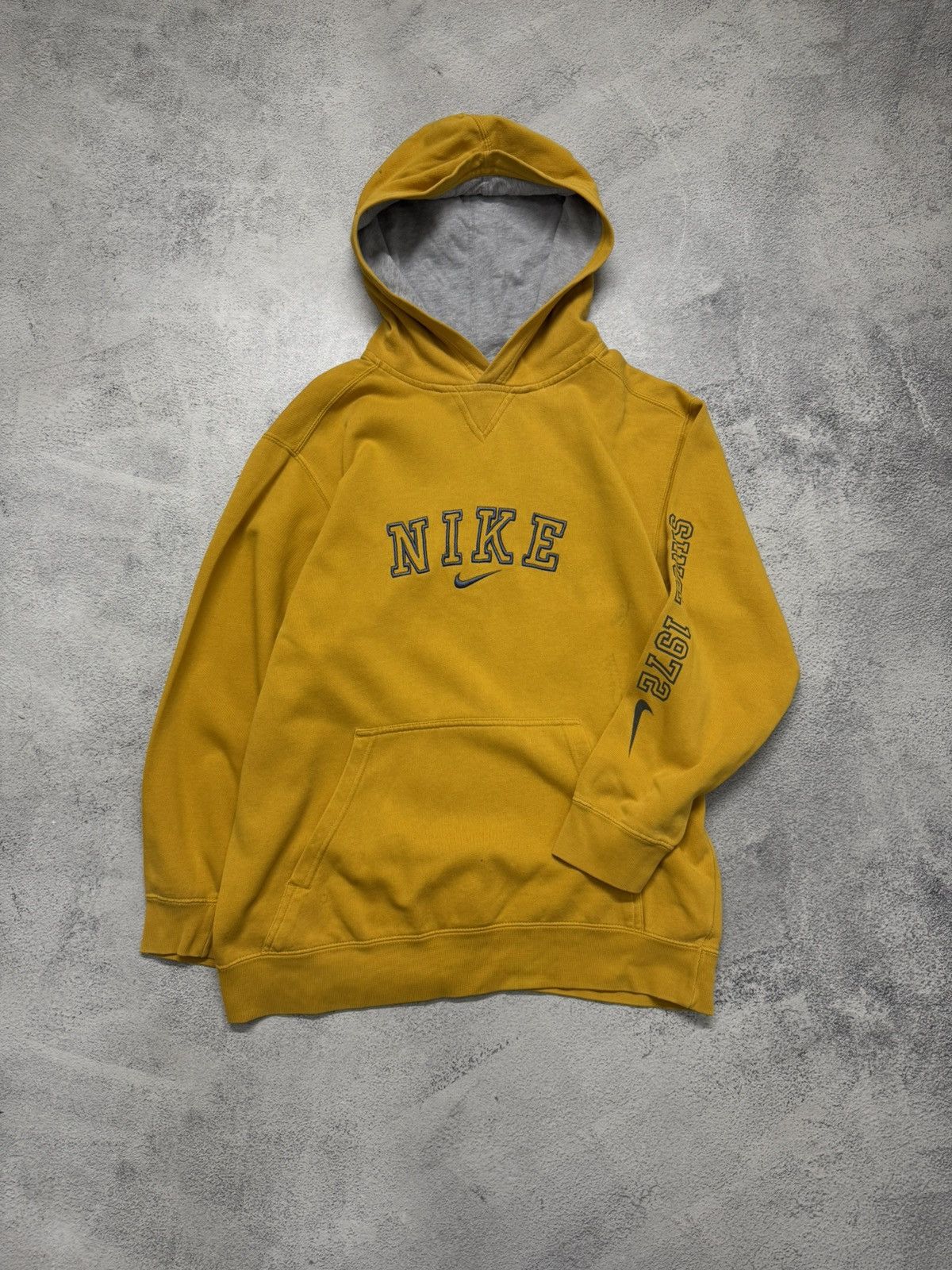 Nike Vintage Y2K Nike Big Swoosh Hoodie 00’s Size US XS / EU 42 / 0 - 4 Thumbnail