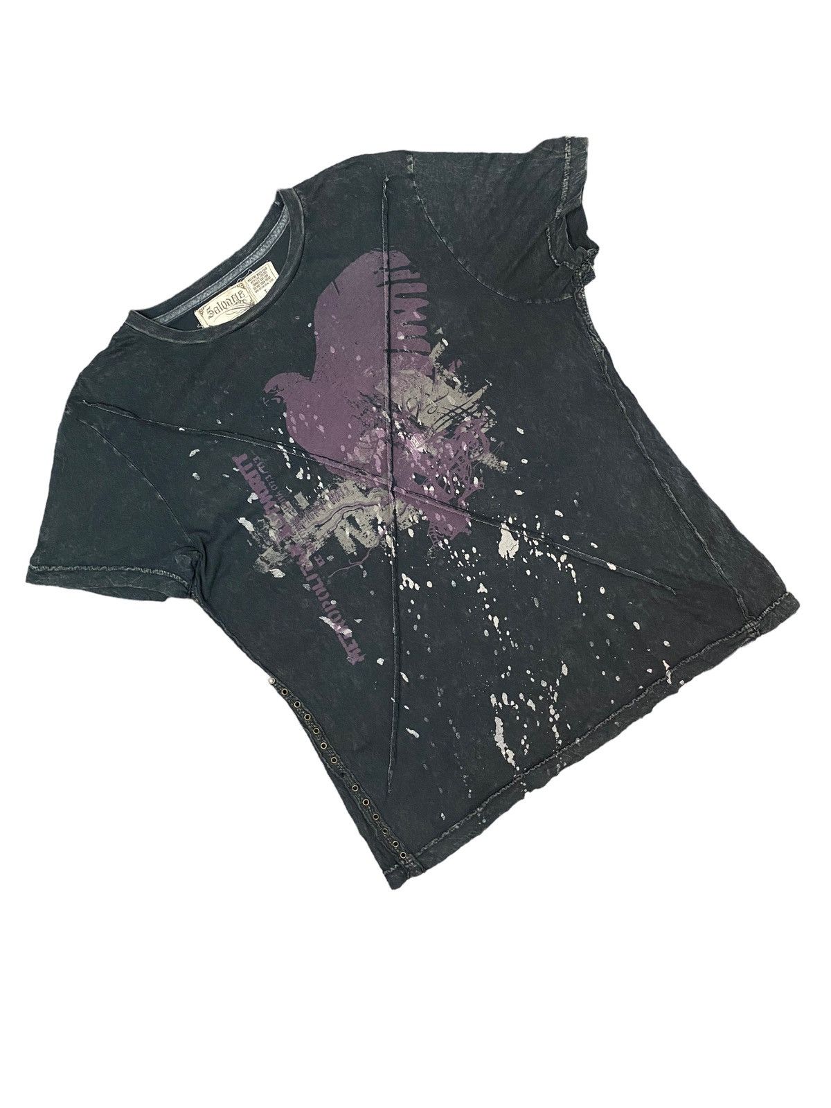 20471120 × If Six Was Nine Tee Salvage Art of X Cross Knit Metropolitan Spatter Painter Size US M / EU 48-50 / 2 - 2 Thumbnail
