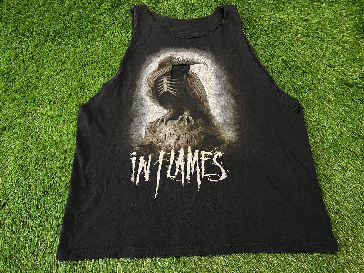 Band Tees OFFICIAL In Flames Concert 2012 Tour T-Shirt 2-Sided Shirt Size US L / EU 52-54 / 3 - 1 Thumbnail