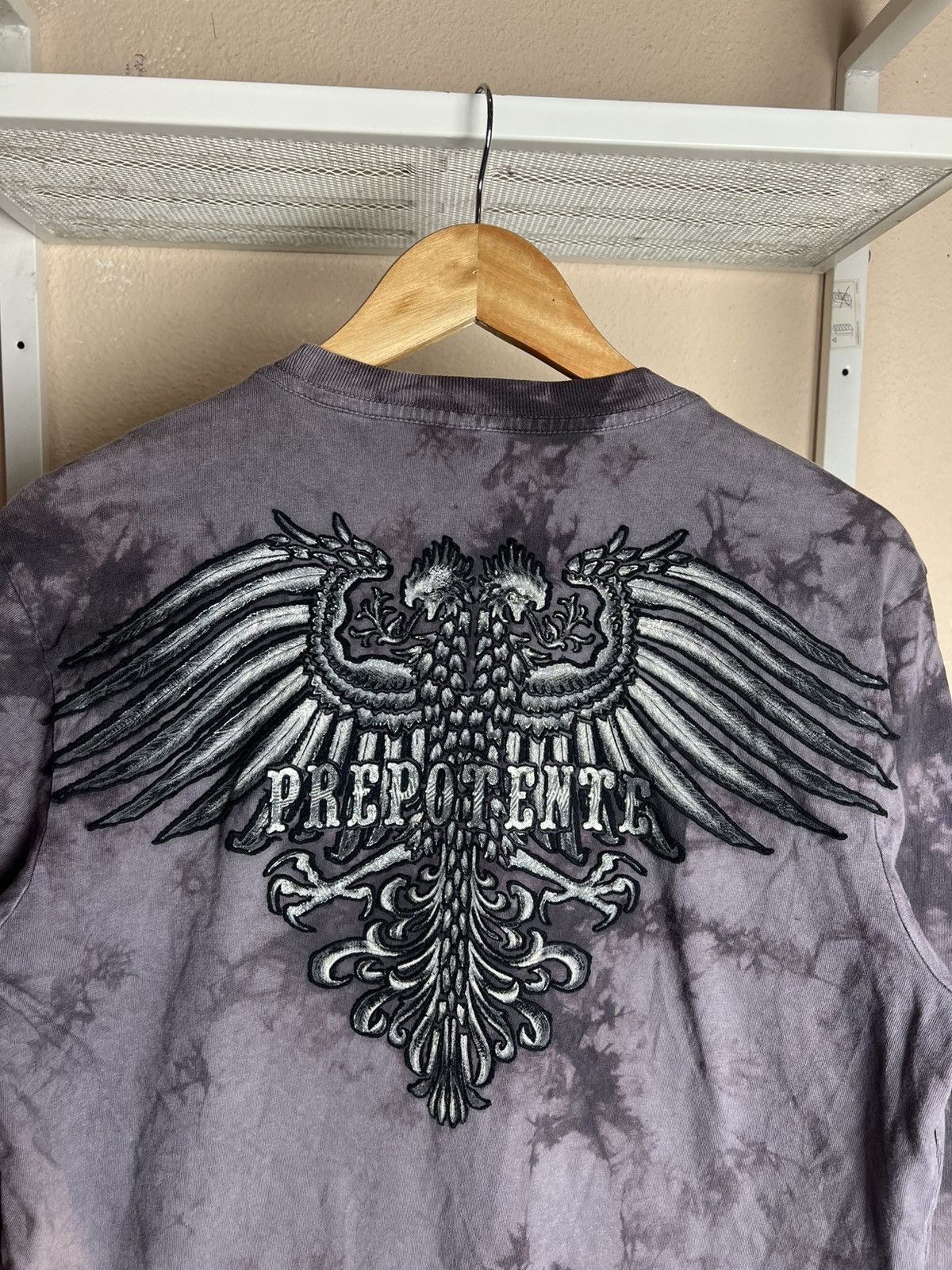 Vintage Rare Prepotente Punk Full Embroidery Print Acid Wash Size US S / EU 44-46 / 1 - 8 Thumbnail