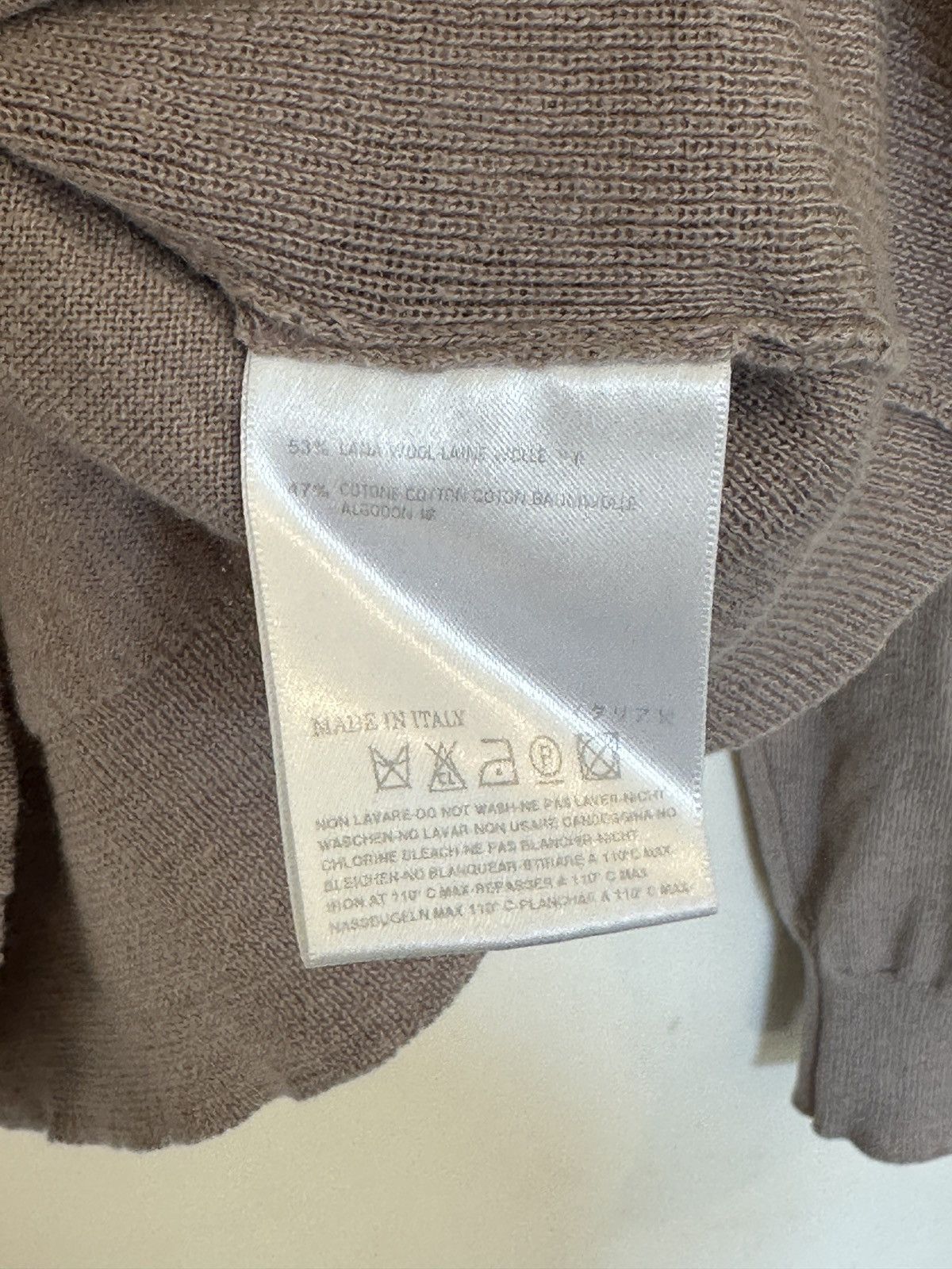 Maison Margiela Maison Martin Margiela V-Neck Sweater Size US M / EU 48-50 / 2 - 4 Thumbnail