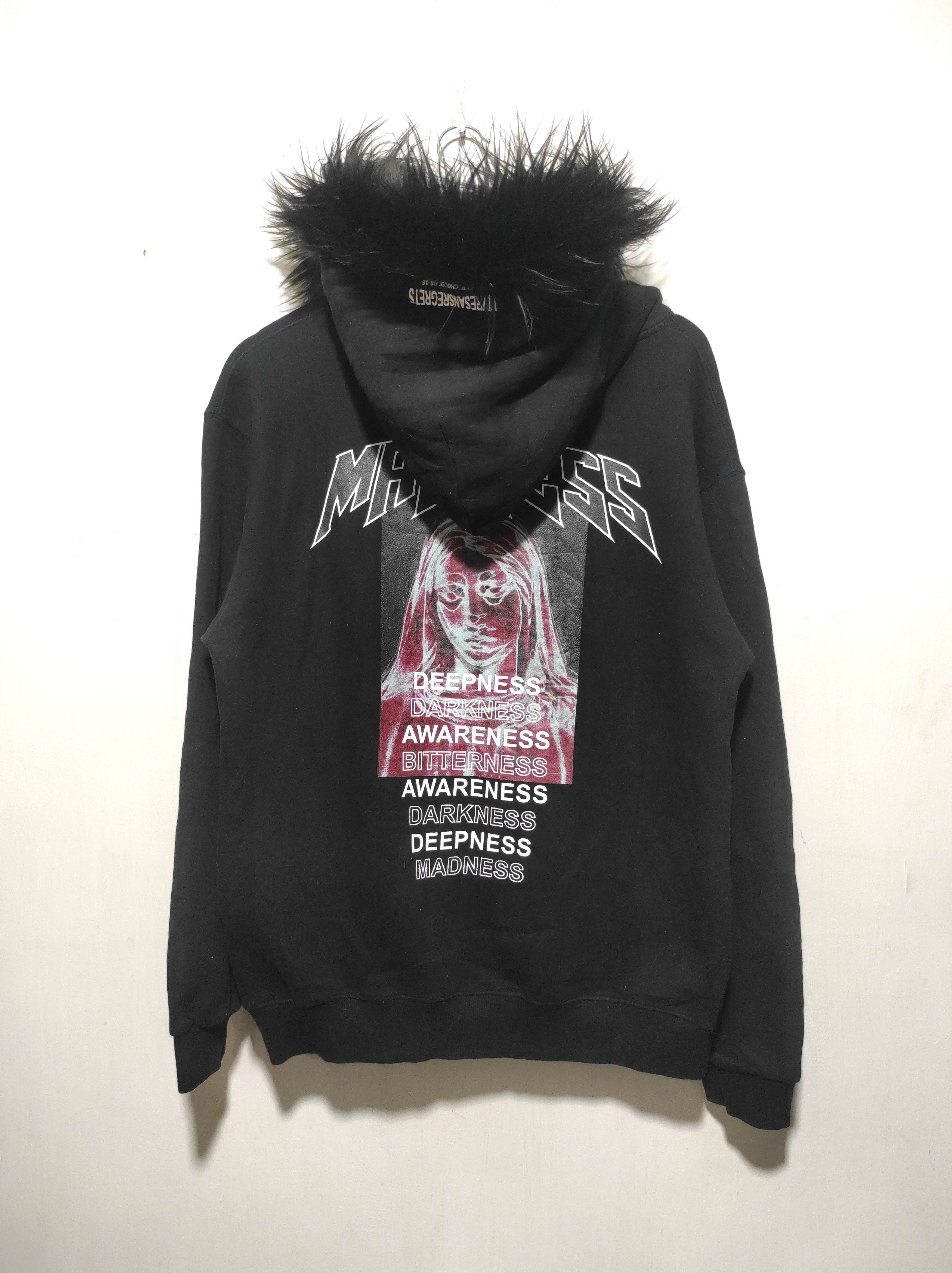 Hysteric Glamour Vivre Sans Regrets "VSR" MADNESS Fur Hoodie LGB style Size US M / EU 48-50 / 2 - 13 Thumbnail