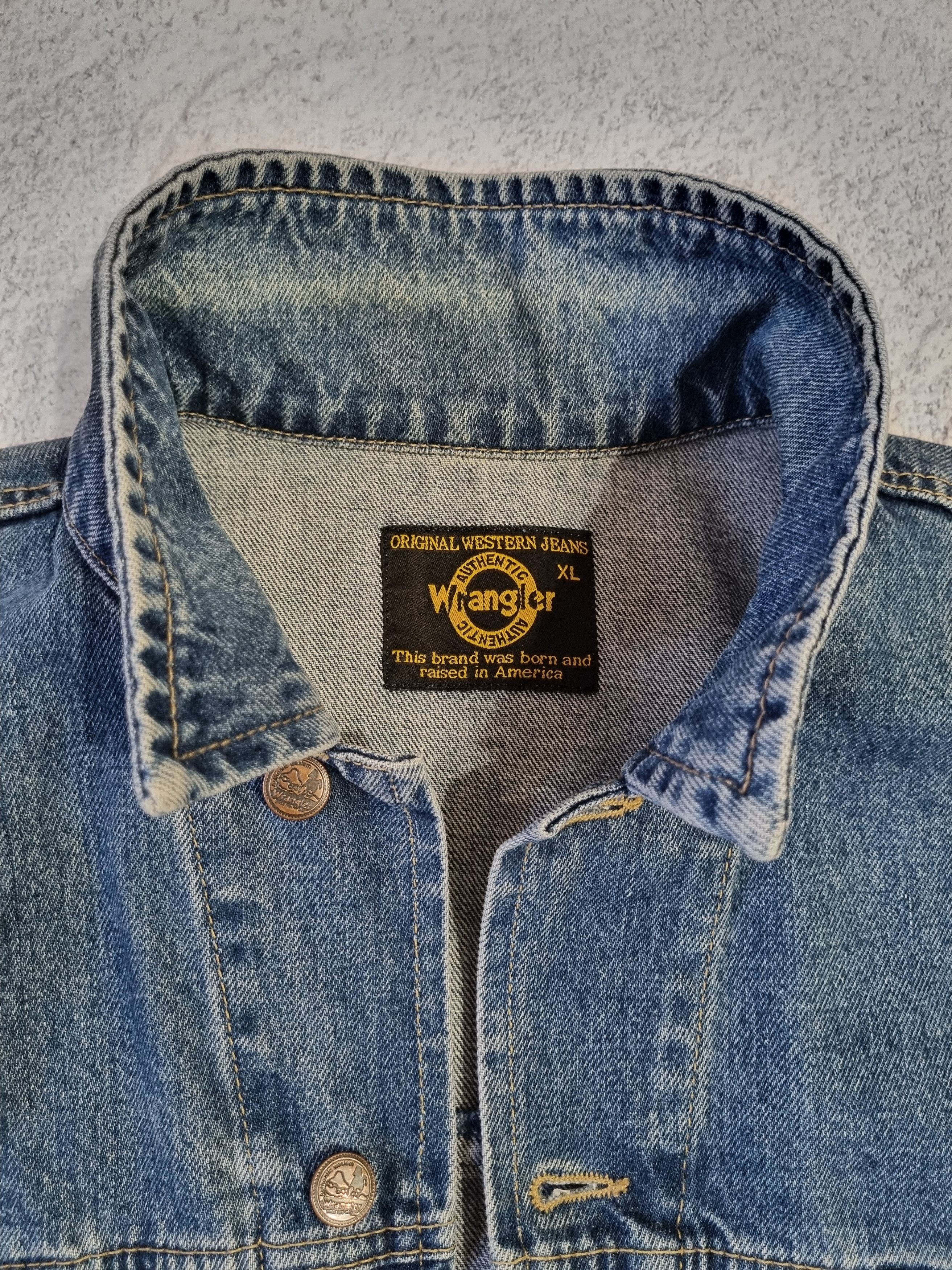 Wrangler Vintage 90's Wrangler Denim USA Jacket Size US XL / EU 56 / 4 - 6 Thumbnail