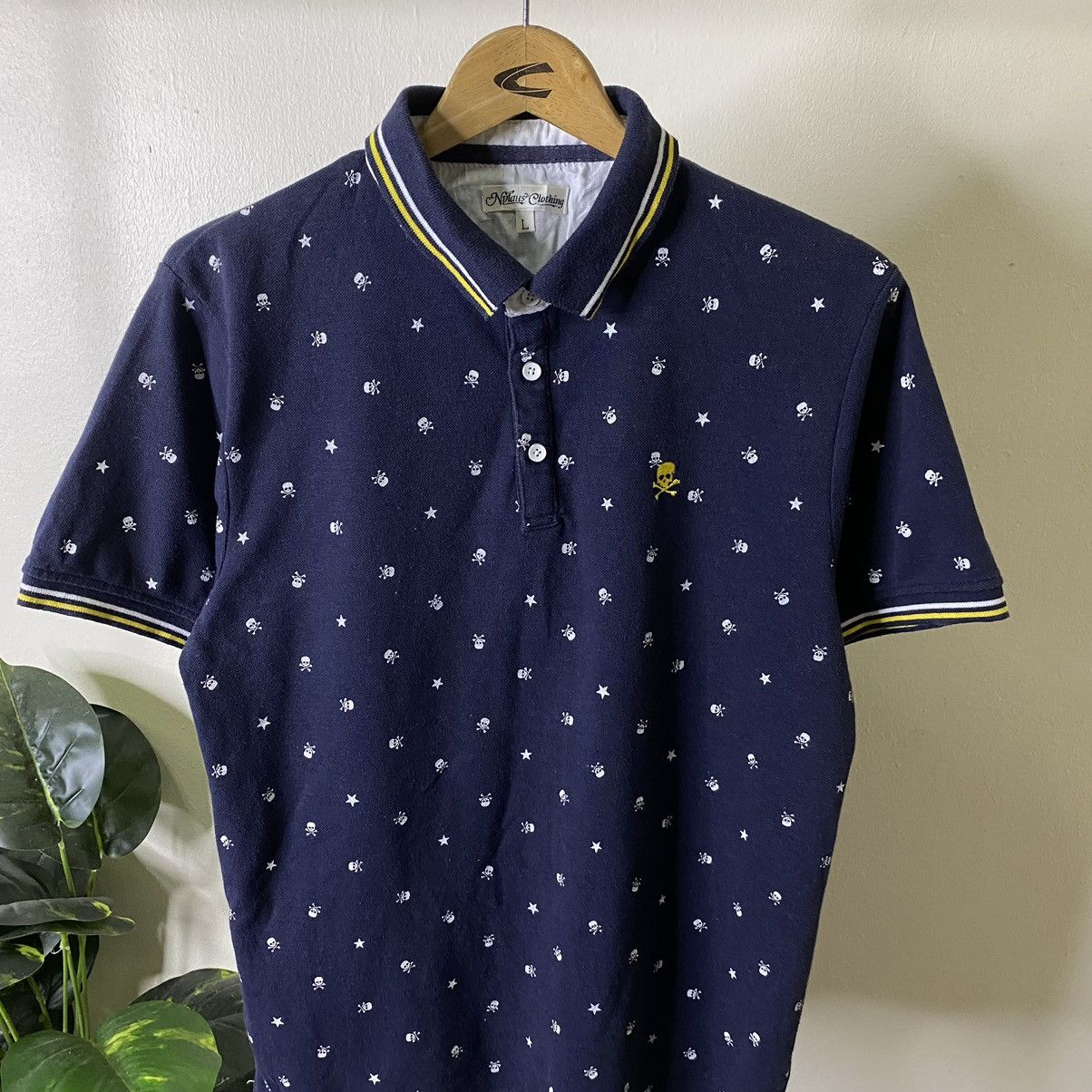 Japanese Brand Nylaus Clothing Skulls Monogram PPFM Ifsixwasnine Hysterics Size US M / EU 48-50 / 2 - 2 Thumbnail