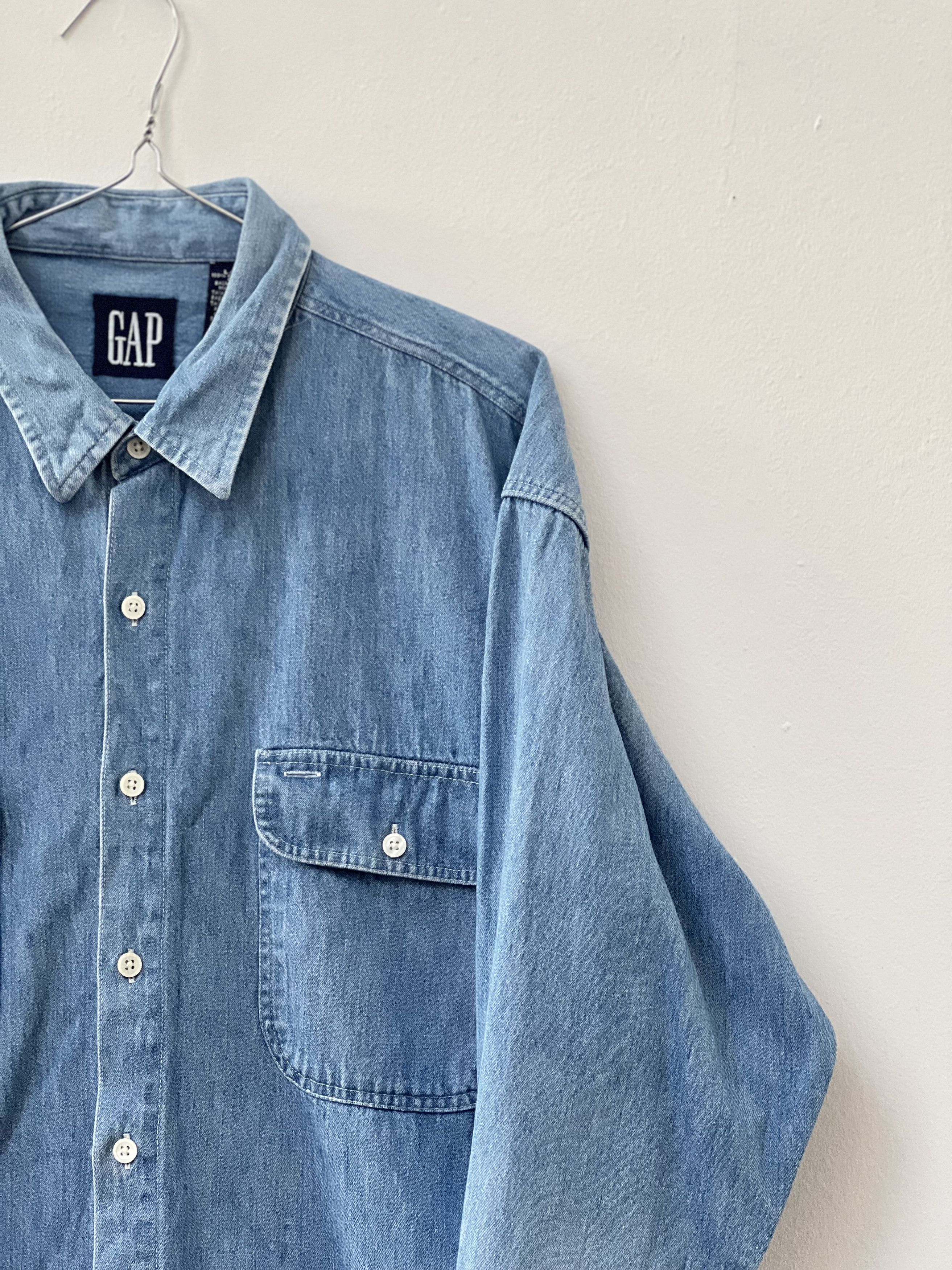 Gap × Vintage GAP vintage shirt Size US L / EU 52-54 / 3 - 4 Thumbnail