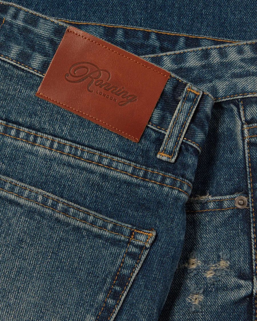 Ronning Classic Jeans - Distressed Denim Size US 32 / EU 48 - 10 Thumbnail