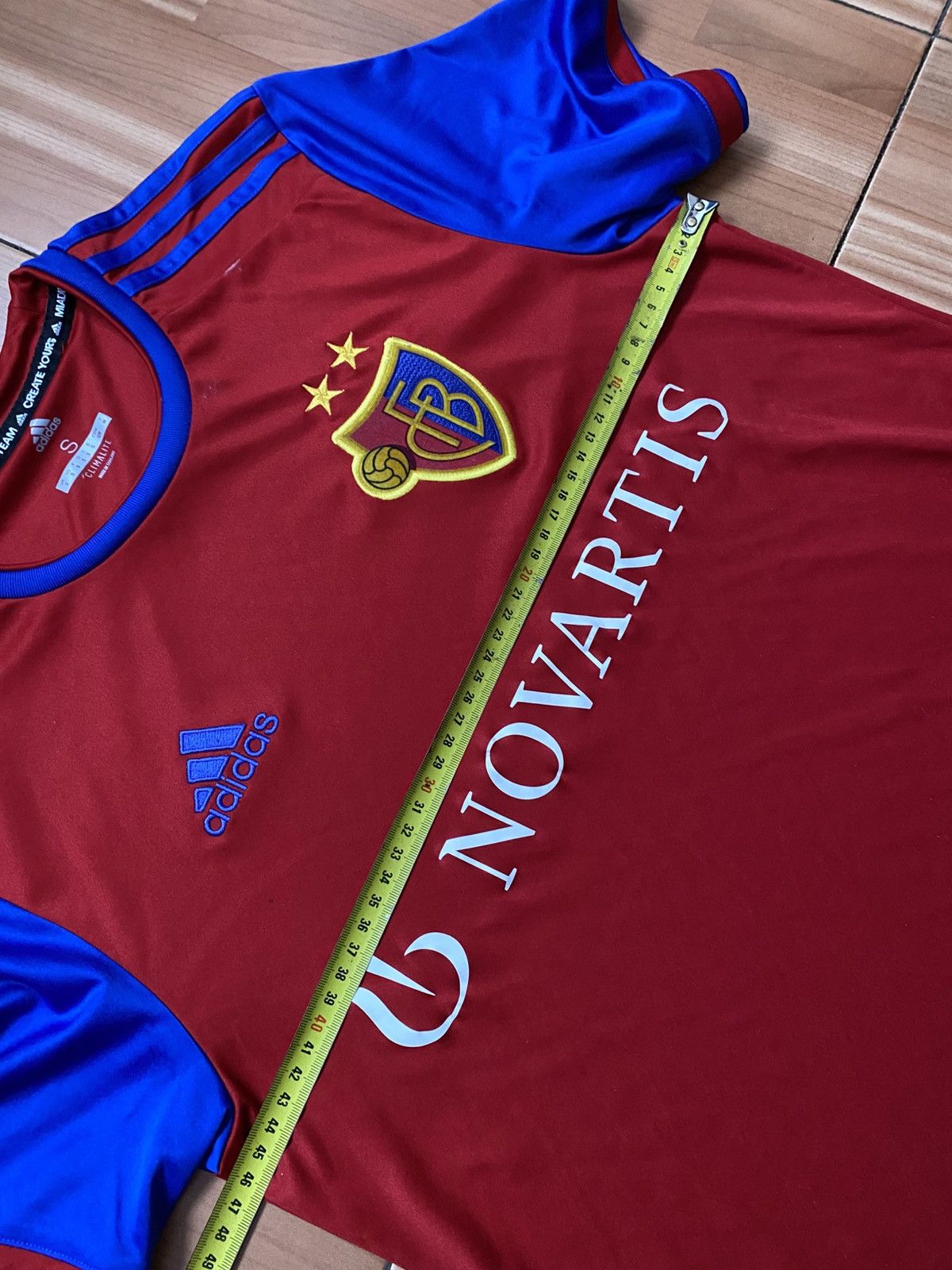 Adidas Adidas FC Basel 2019/20 Home Football Shirt Soccer Jersey Size US S / EU 44-46 / 1 - 10 Thumbnail