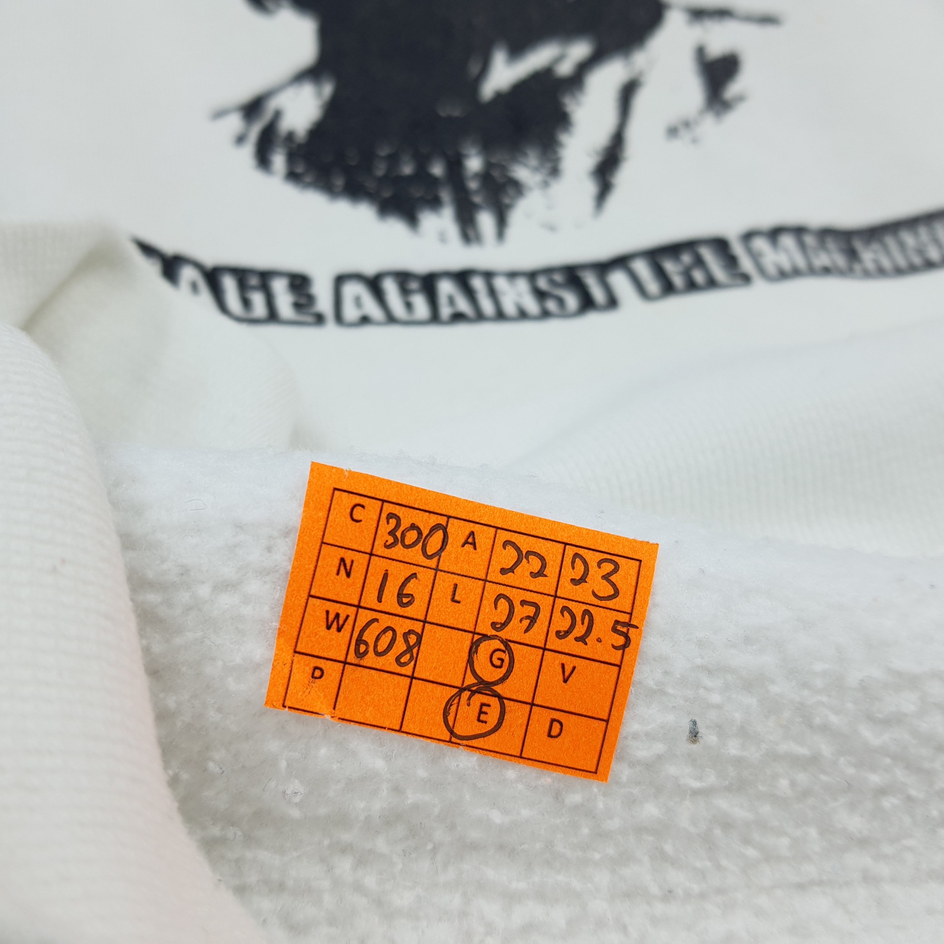 Jerzees Vintage Rage Against The Machine Hoodie C300N16 Size US M / EU 48-50 / 2 - 7 Thumbnail