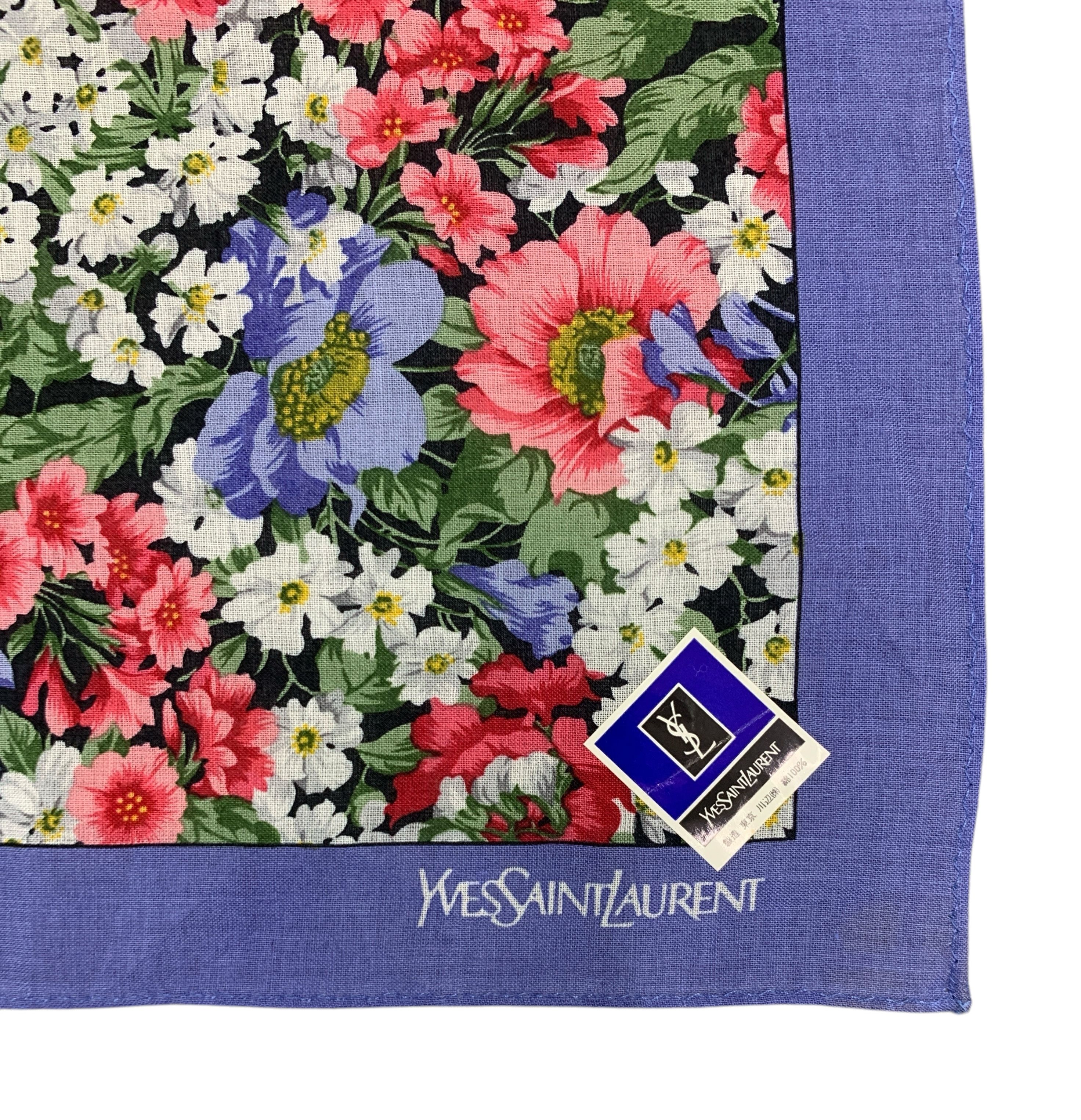 Vintage × Yves Saint Laurent Vintage Yves Saint Laurent Neckerchief/Handkerchief - HKA962 Size ONE SIZE - 9 Thumbnail