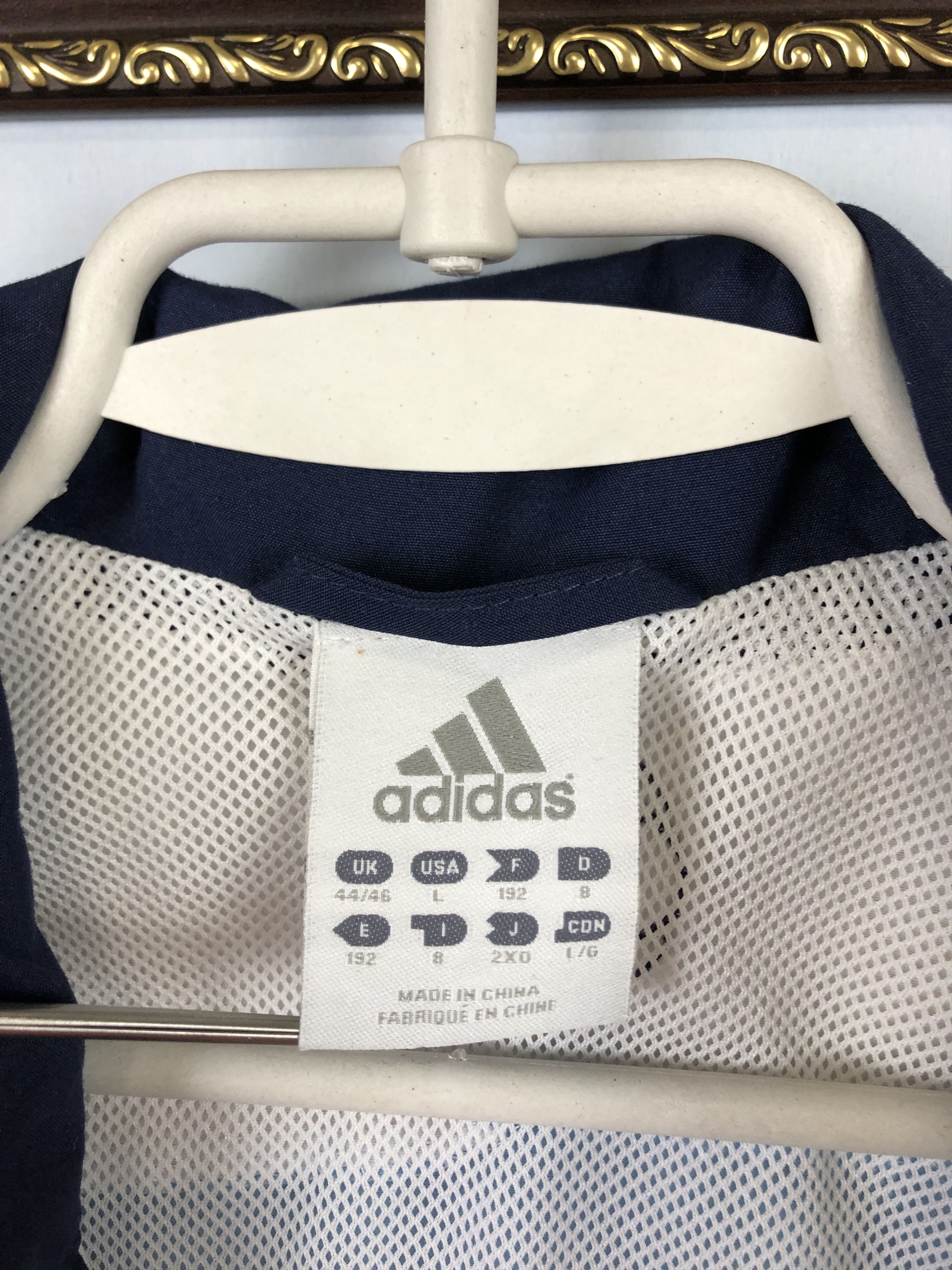 Adidas Vintage Real Madrid Football Jacket Soccer Track Top Rare Size US L / EU 52-54 / 3 - 11 Thumbnail