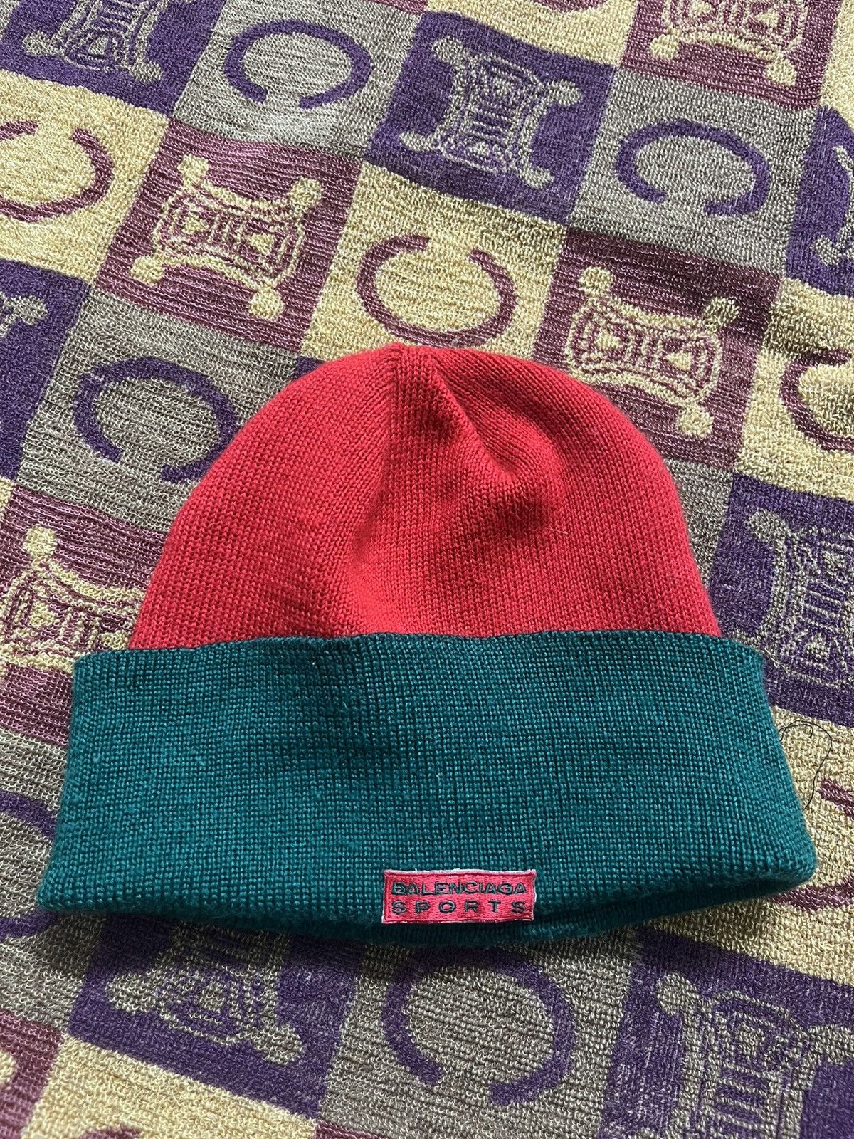 Balenciaga Vintage Beanie Hat Balenciaga Size 32 - 14 Thumbnail