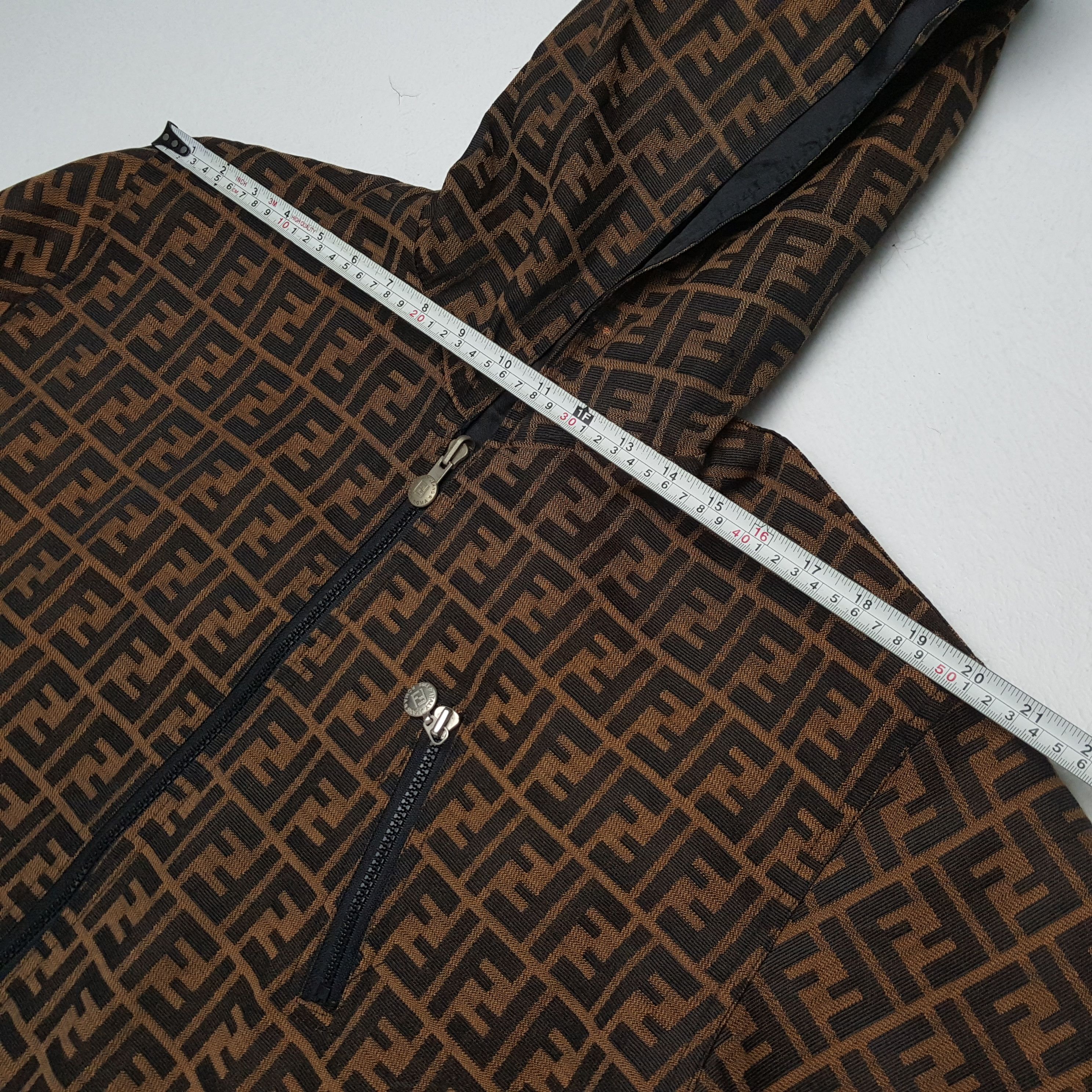 Fendi Vintage FENDI Italian Brand Monogram Reversible Jacket Size US L / EU 52-54 / 3 - 8 Thumbnail
