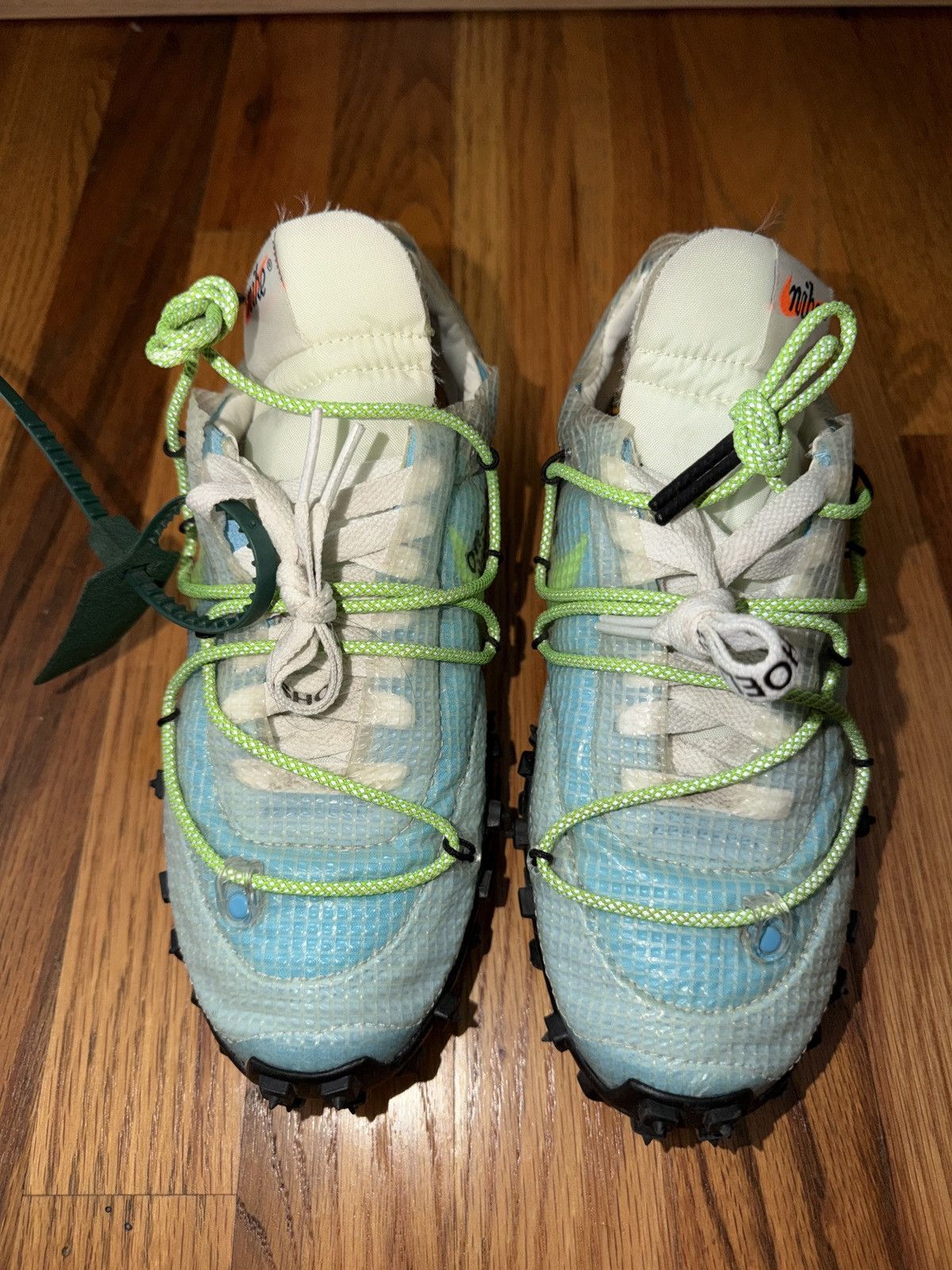 Nike × Off-White Off-White x Nike Waffle Racer Size US 6 / IT 36 - 8 Thumbnail
