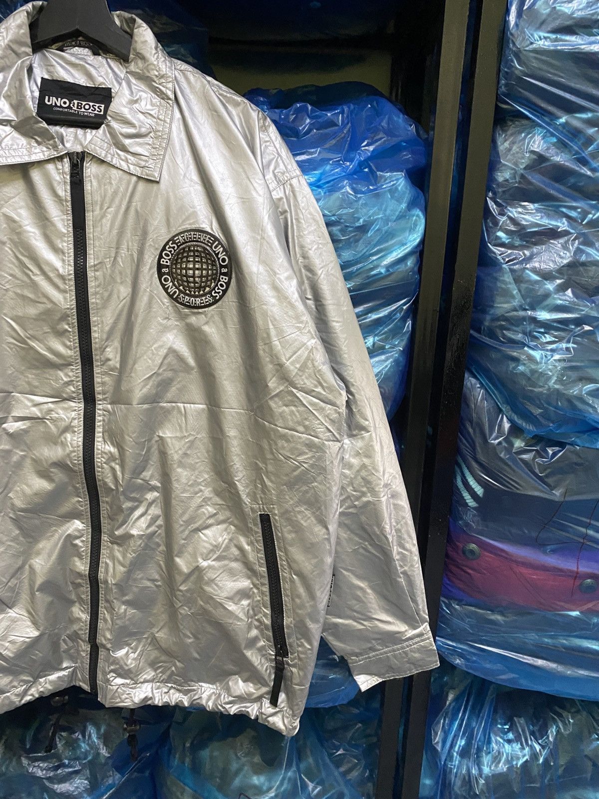 Other VINTAGE UNO BOSS STREETWEAR WINDBREAKER Size US M / EU 48-50 / 2 - 4 Thumbnail