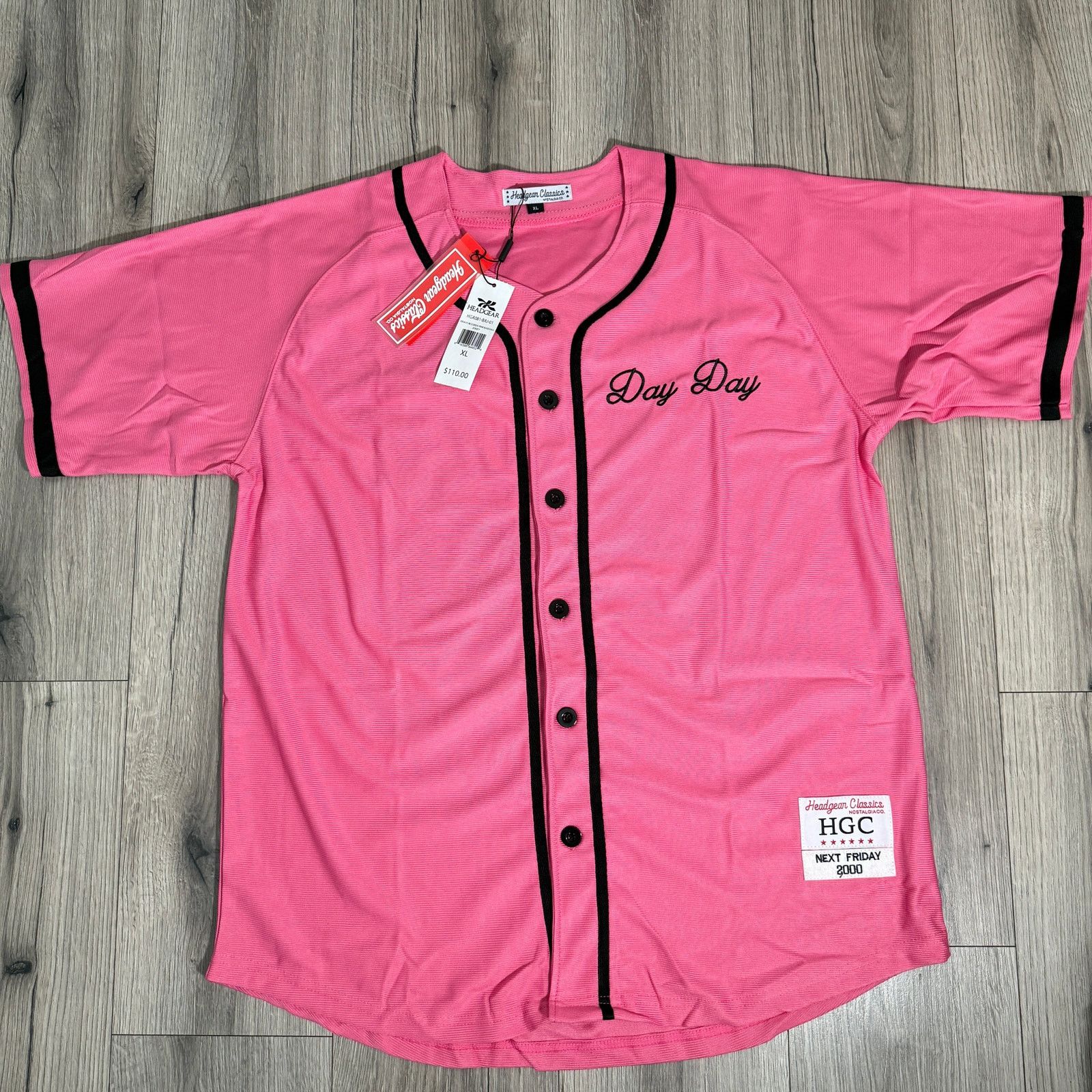 Other Headgear Pinkys Records Day Next Friday 2000 Baseball Jersey Size US XL / EU 56 / 4 - 10 Thumbnail
