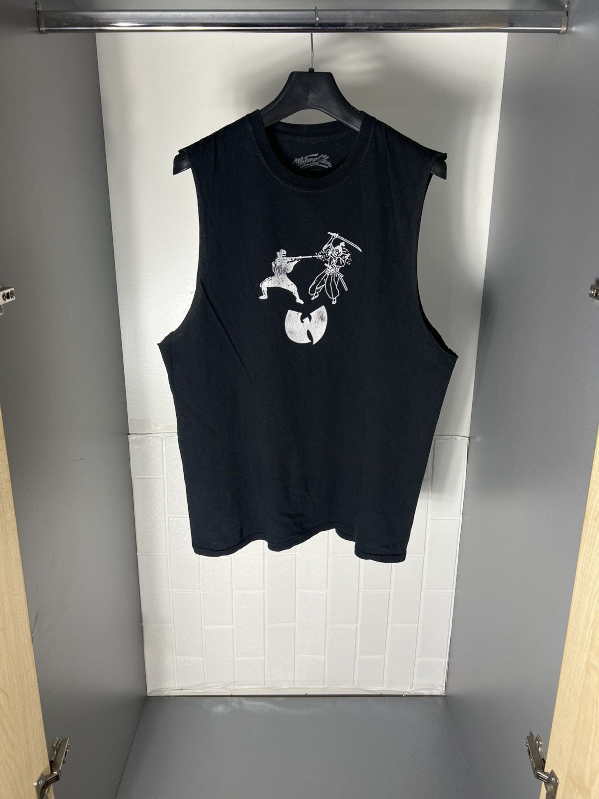 Vintage × Wu-Tang Clan VERY RARE WU TANG CLAN DOUBLE PRINTED SAMURAY RETRO 90s Y2K Size US S / EU 44-46 / 1 - 3 Thumbnail