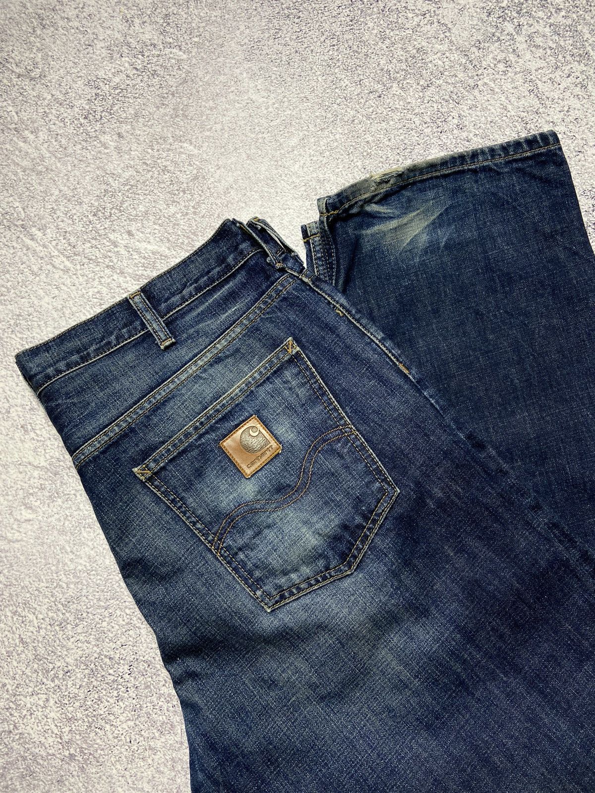 Carhartt Rare Carhartt Jeans Texas Pants Denim Work Street Style Sk8 Size US 36 / EU 52 - 5 Thumbnail