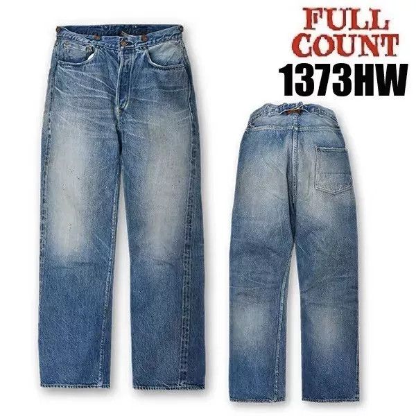 Full Count & Co. FULLCOUNT Classic Blue Denim Jeans Size US 36 / EU 52 - 1 Thumbnail