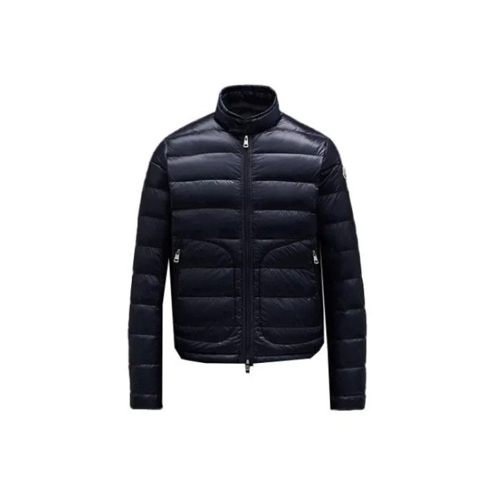 Moncler Moncler Men's Solid Glossy Quilted Down Jacket Size US XL / EU 56 / 4 - 1 Thumbnail