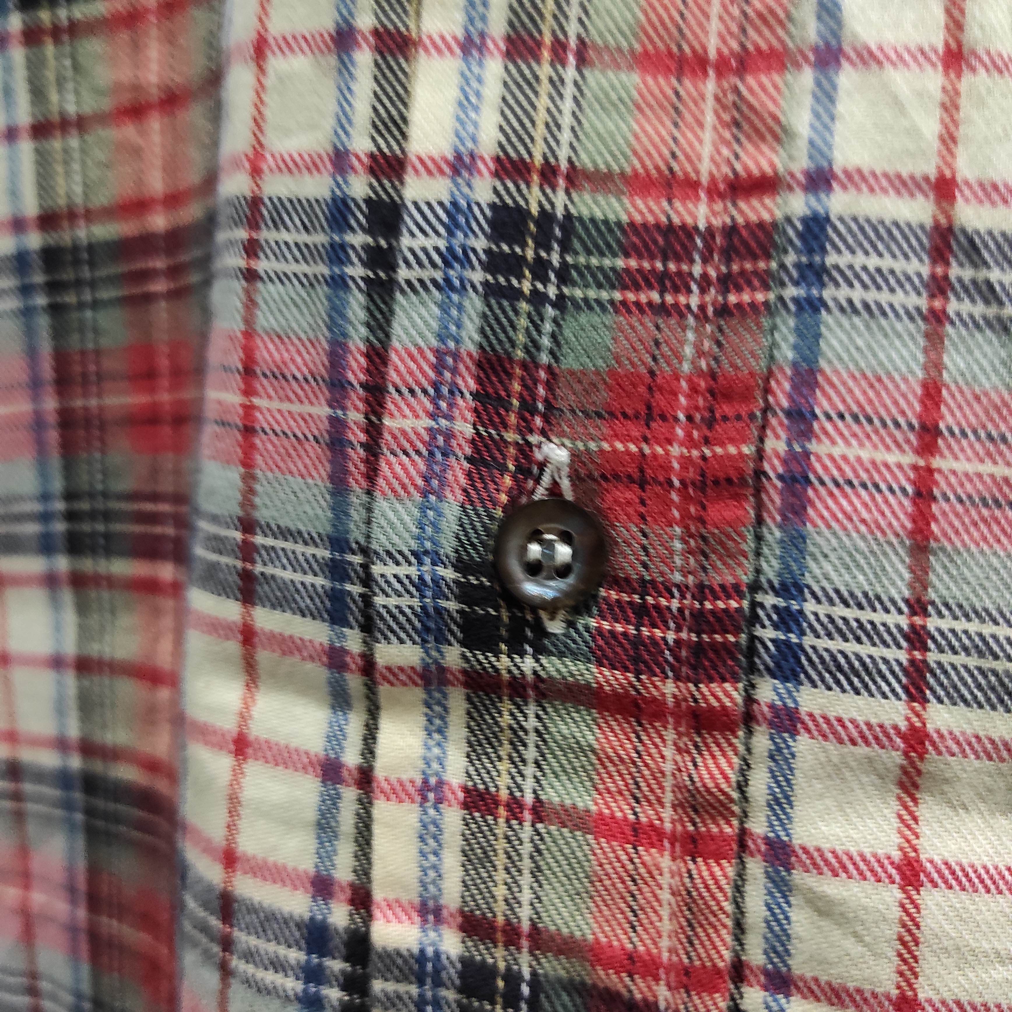 Givenchy Vintage Givenchy Gentleman Paris Flannel Shirt Size US S / EU 44-46 / 1 - 5 Thumbnail