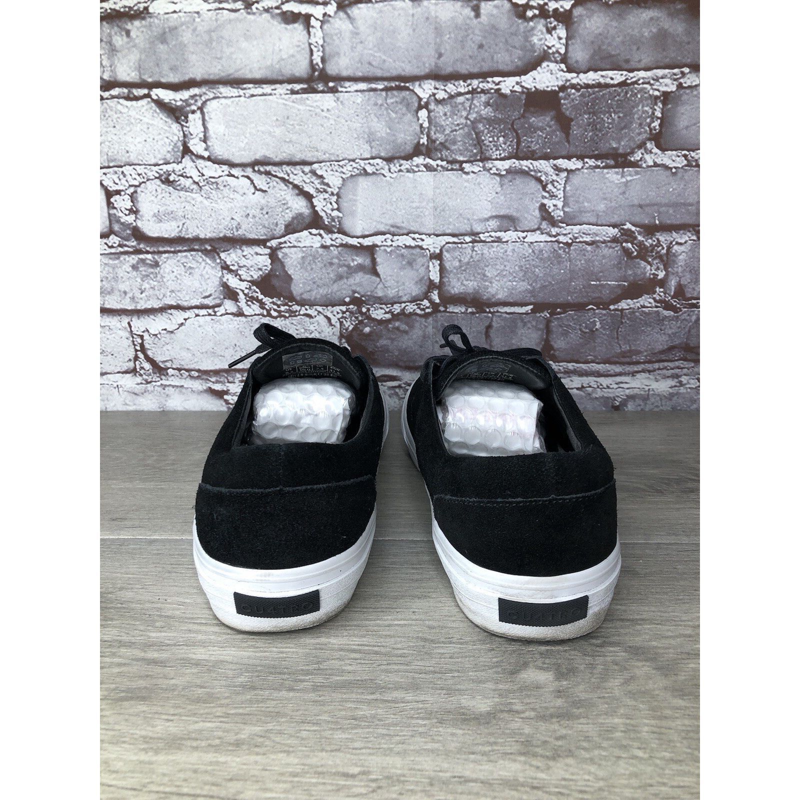 Other CU4TRO Black Suede Leather Lace Up Low Top Sneakers Shoes Wo Size US 10 / IT 40 - 14 Thumbnail