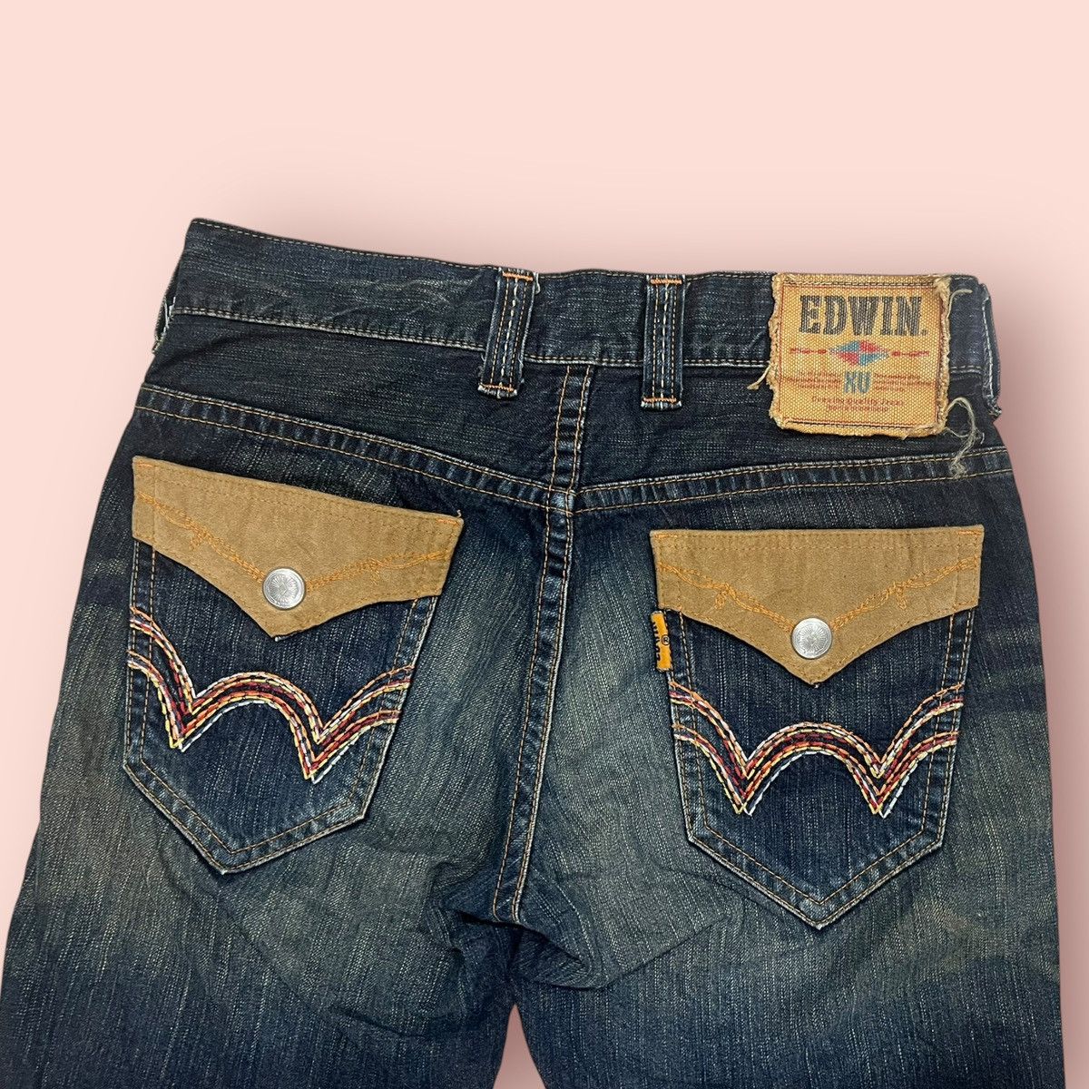 Edwin × If Six Was Nine × Tornado Mart RARE VINTAGE EDWIN XV DENIM SHORTS (W30'-31') Size US 31 - 11 Thumbnail