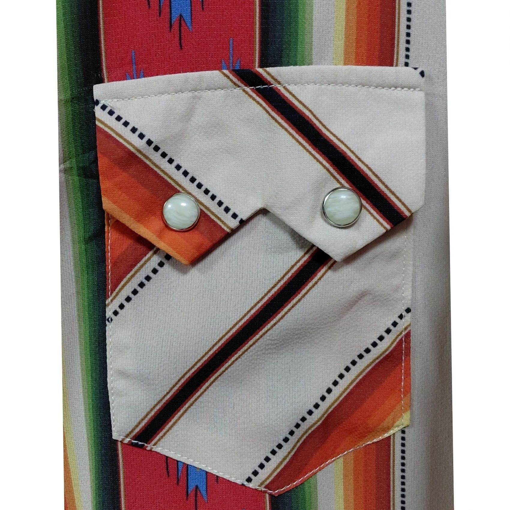 Express Fashion Express Striped Button-Up Shirt Multicolor Long Sleeve Collared Size L Women Size L / US 10 / IT 46 - 4 Thumbnail