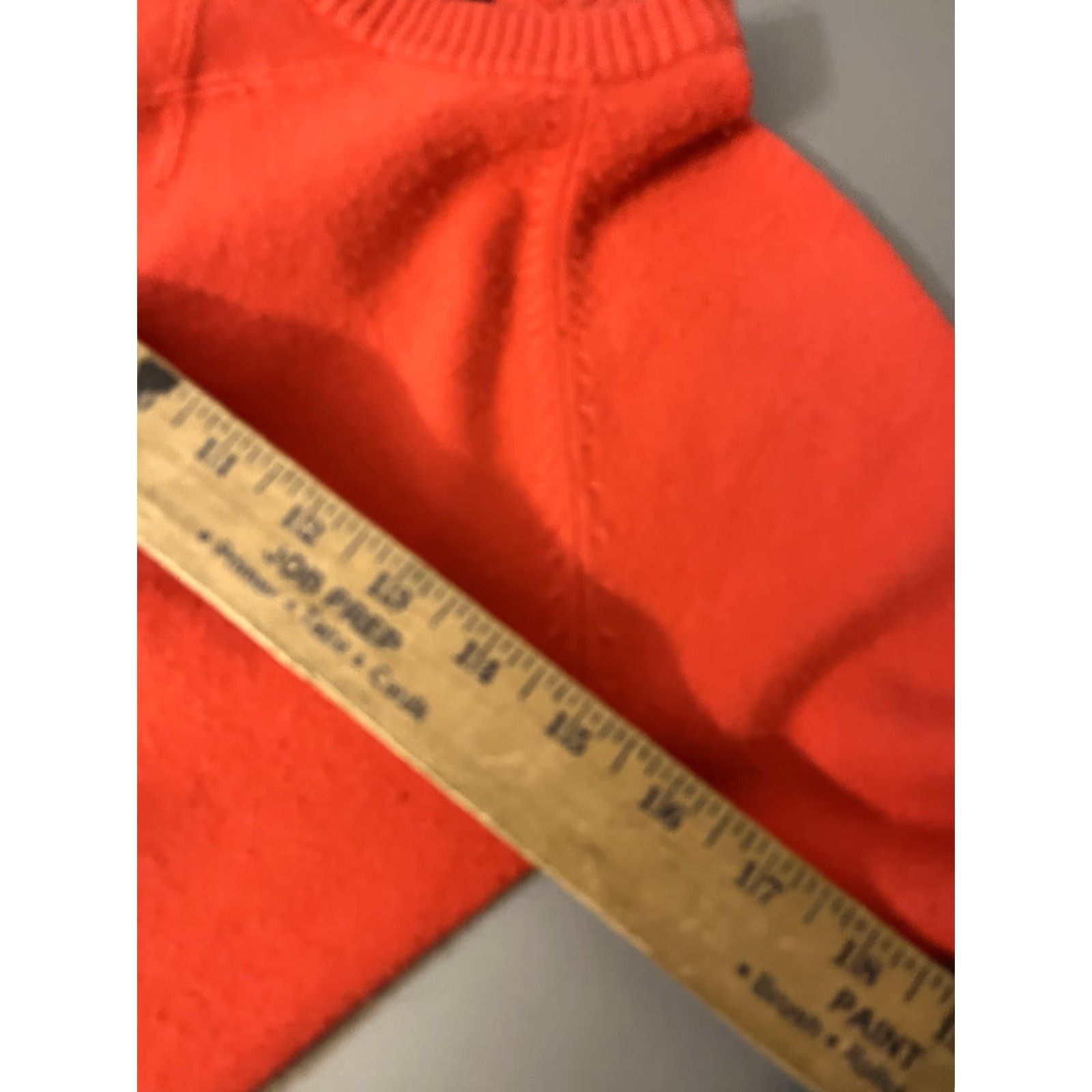 French Connection VINTAGE French Connection Women's Orange Sweater Size Small Acrylic Blend Shirt Womens Pullover Size S / US 4 / IT 40 - 7 Thumbnail