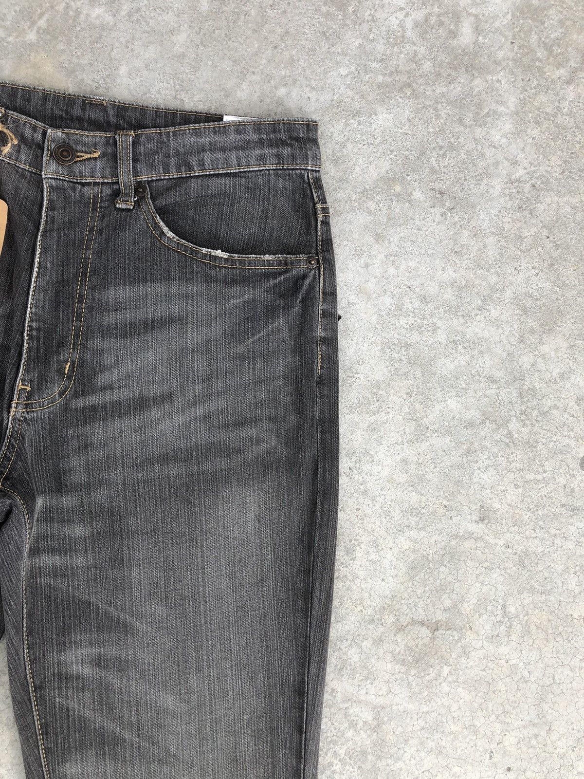 If Six Was Nine Japanese Unbrand Flared Jeans Distressed Jeans Size US 30 / EU 46 - 5 Thumbnail