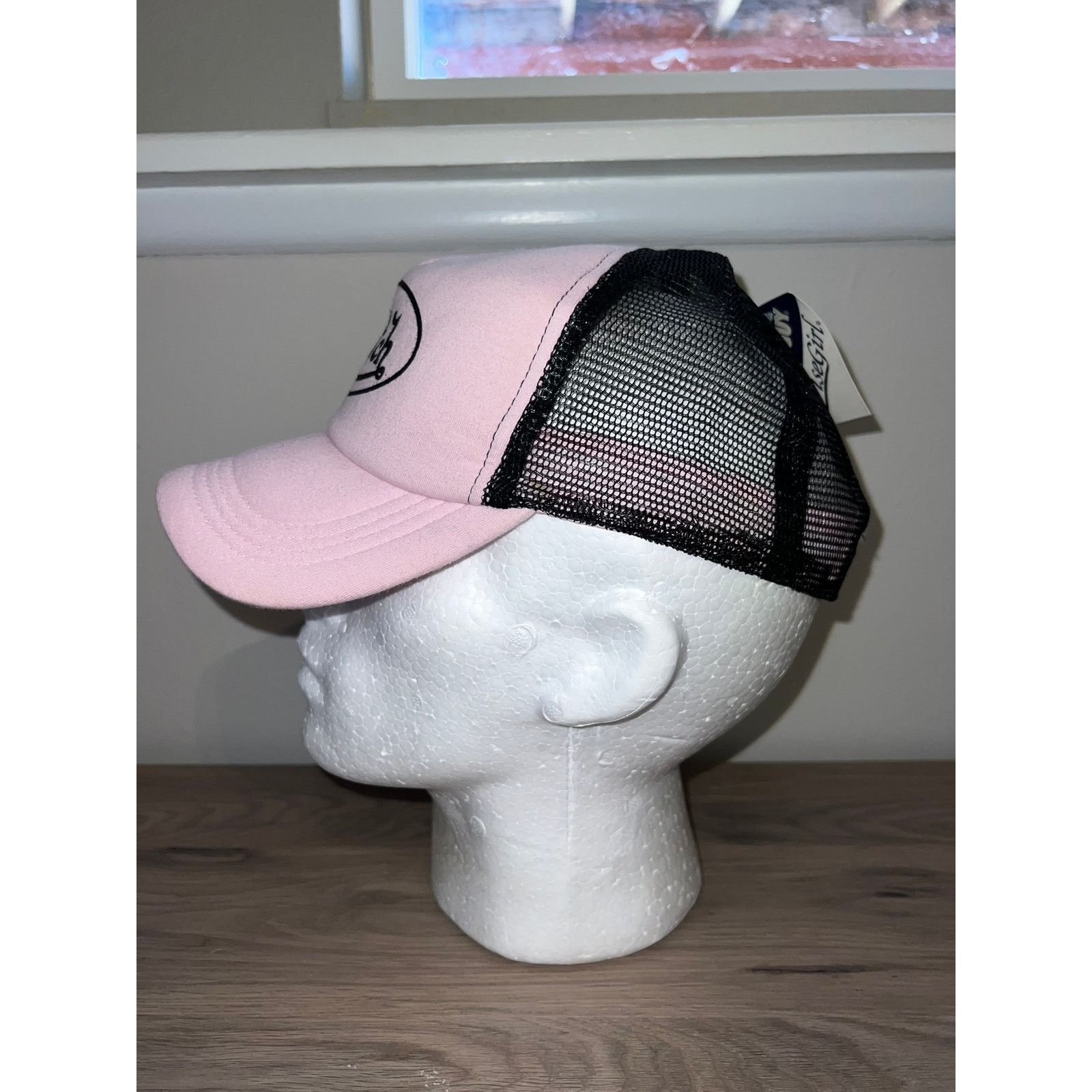 Vintage Y2K Von B*tch Pink Trucker Hat Headwear Designer Spoof OS Size ONE SIZE - 3 Thumbnail