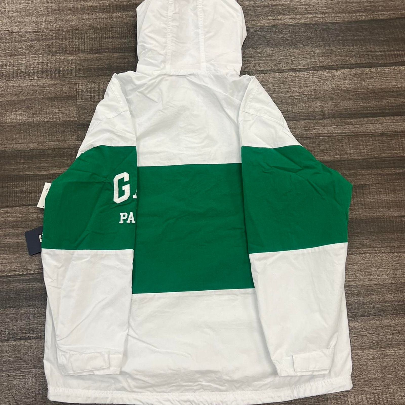 Palace Palace x gap windbreaker whitegreen | Grailed