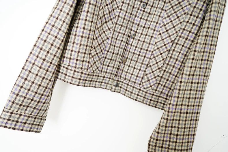 Dries Van Noten Dries van noten Wool checked jacket 2502-Nextarrow Size US M / EU 48-50 / 2 - 3 Thumbnail