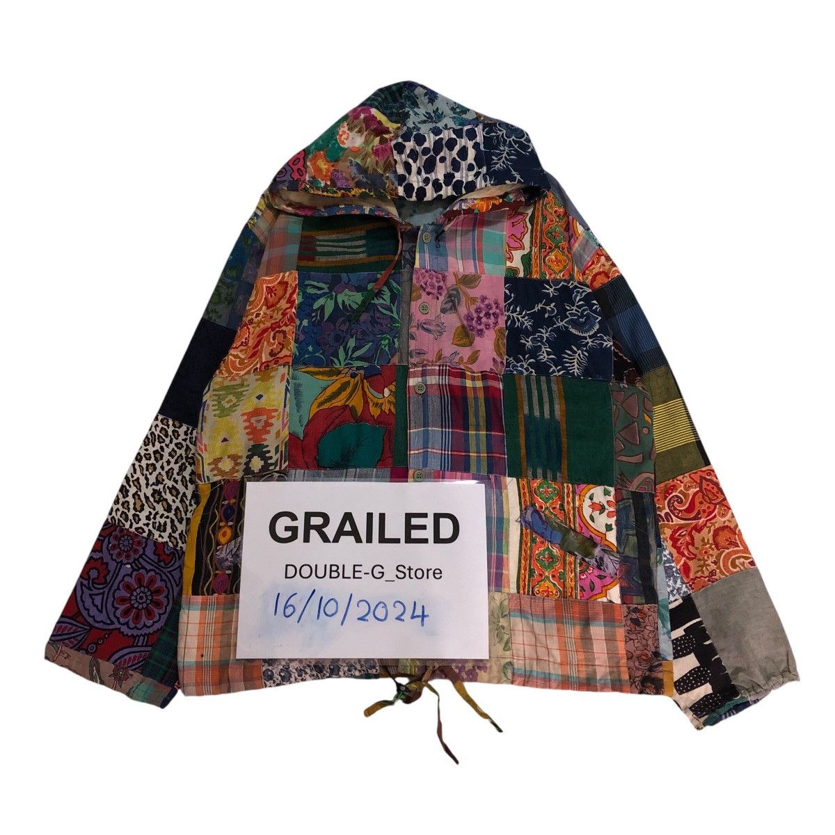 Japanese Brand 📌Vintage Patch Work Jacket Hoodie Eija Inspire Kapital Size US M / EU 48-50 / 2 - 1 Thumbnail