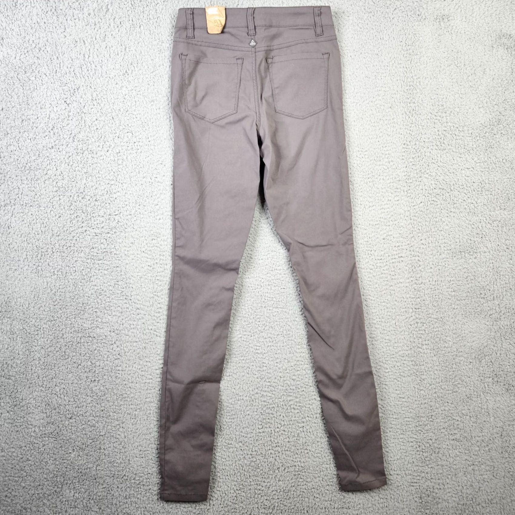 Prana prAna Women's Pants Brown-Green Skinny Leg 0 Outdoor Hiking Nylon Elastane 32 Inseam Regular Size 0 Womens Size 25" / US 0 / IT 36 - 5 Thumbnail