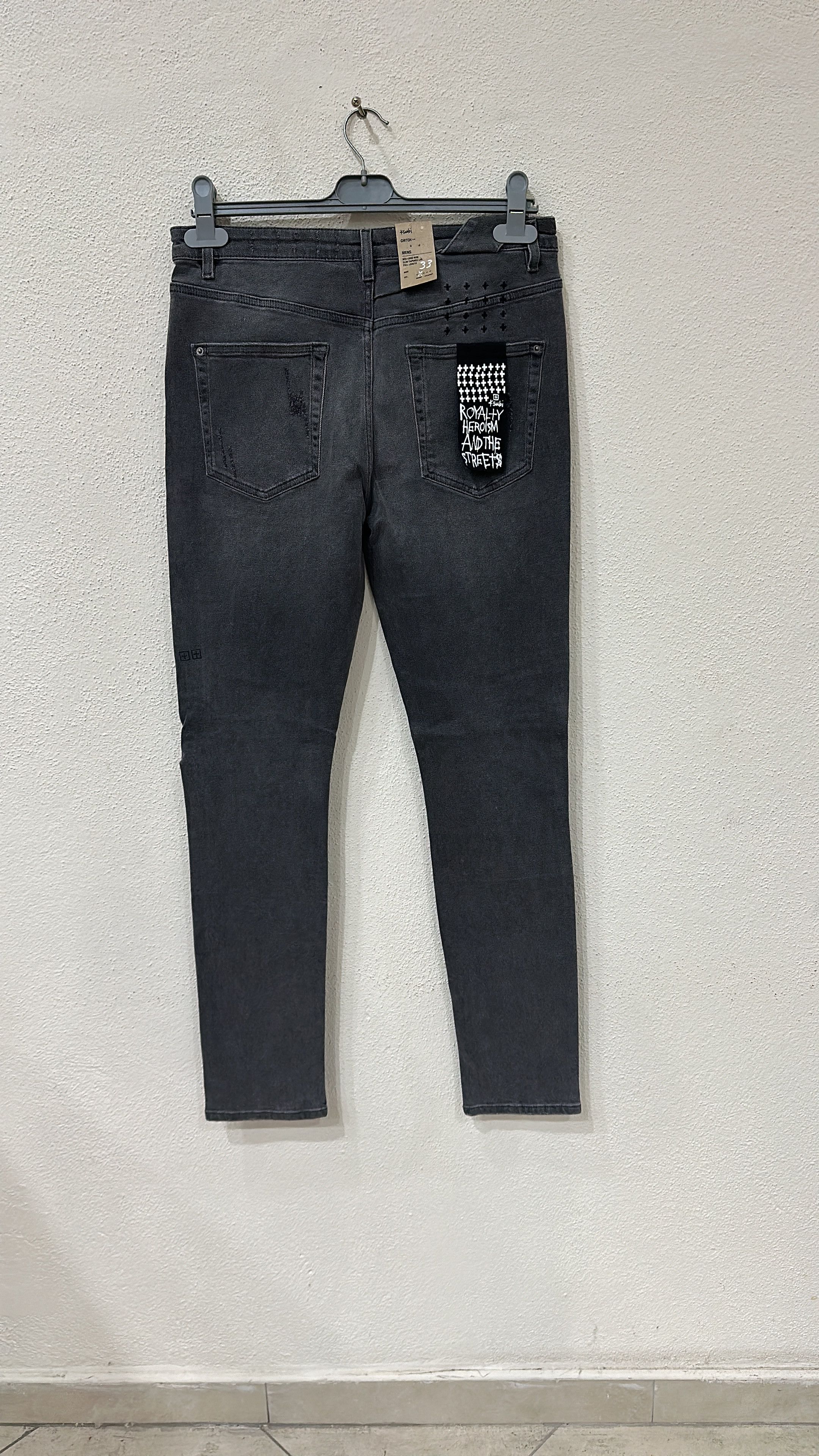 Ksubi Ksubi Chitch Gray Jean Size 33 Never Worn Size US 33 - 1 Thumbnail