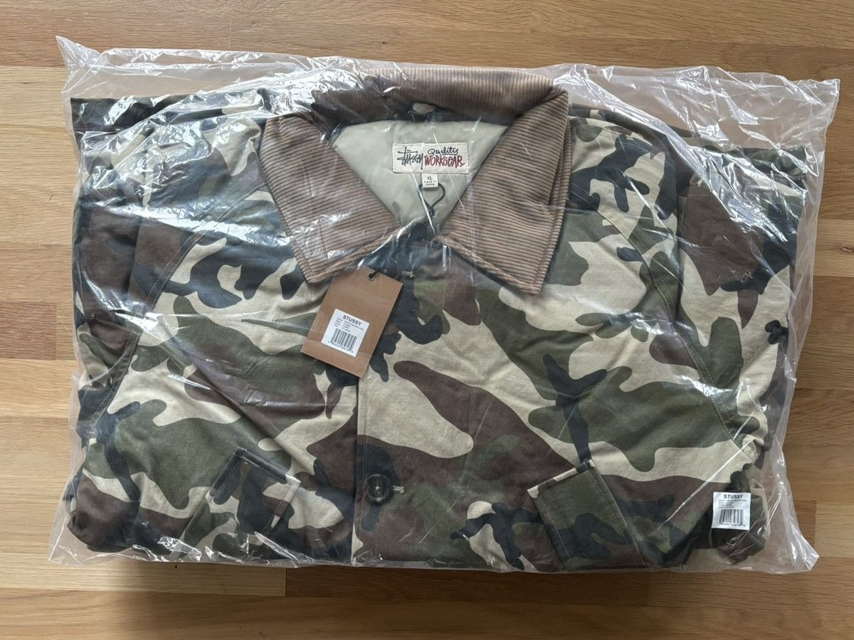 DENIM TEARS × Stussy Denim Tears Stussy Ripstop Camouflage Army Jacket Camouflage Size US XL / EU 56 / 4 - 3 Thumbnail