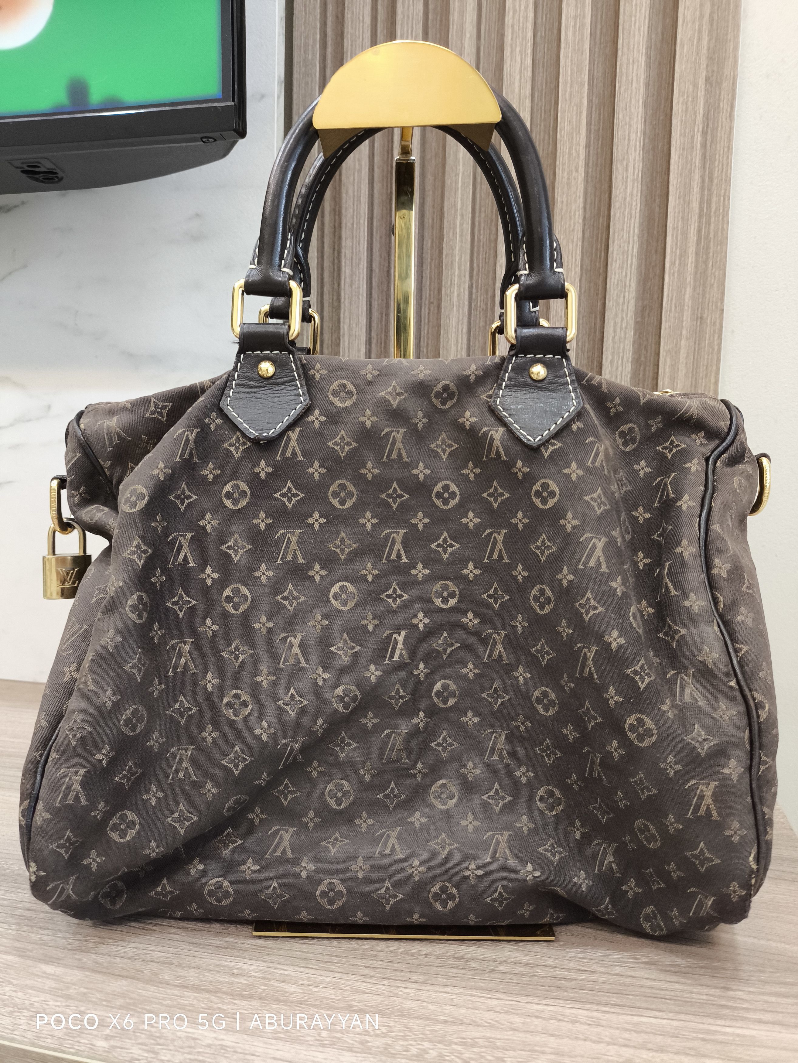 Louis Vuitton Louis Vuitton Monogram Idylle Fusain Speedy 30 Bandouliere Size ONE SIZE - 6 Thumbnail