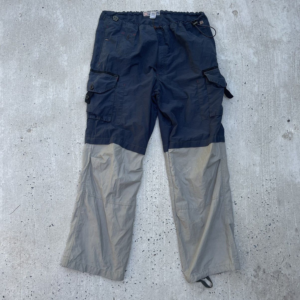 Vintage Vintage Y2K STRUCTURE UTILITY CARGO Pants Size US 34 / EU 50 - 1 Thumbnail