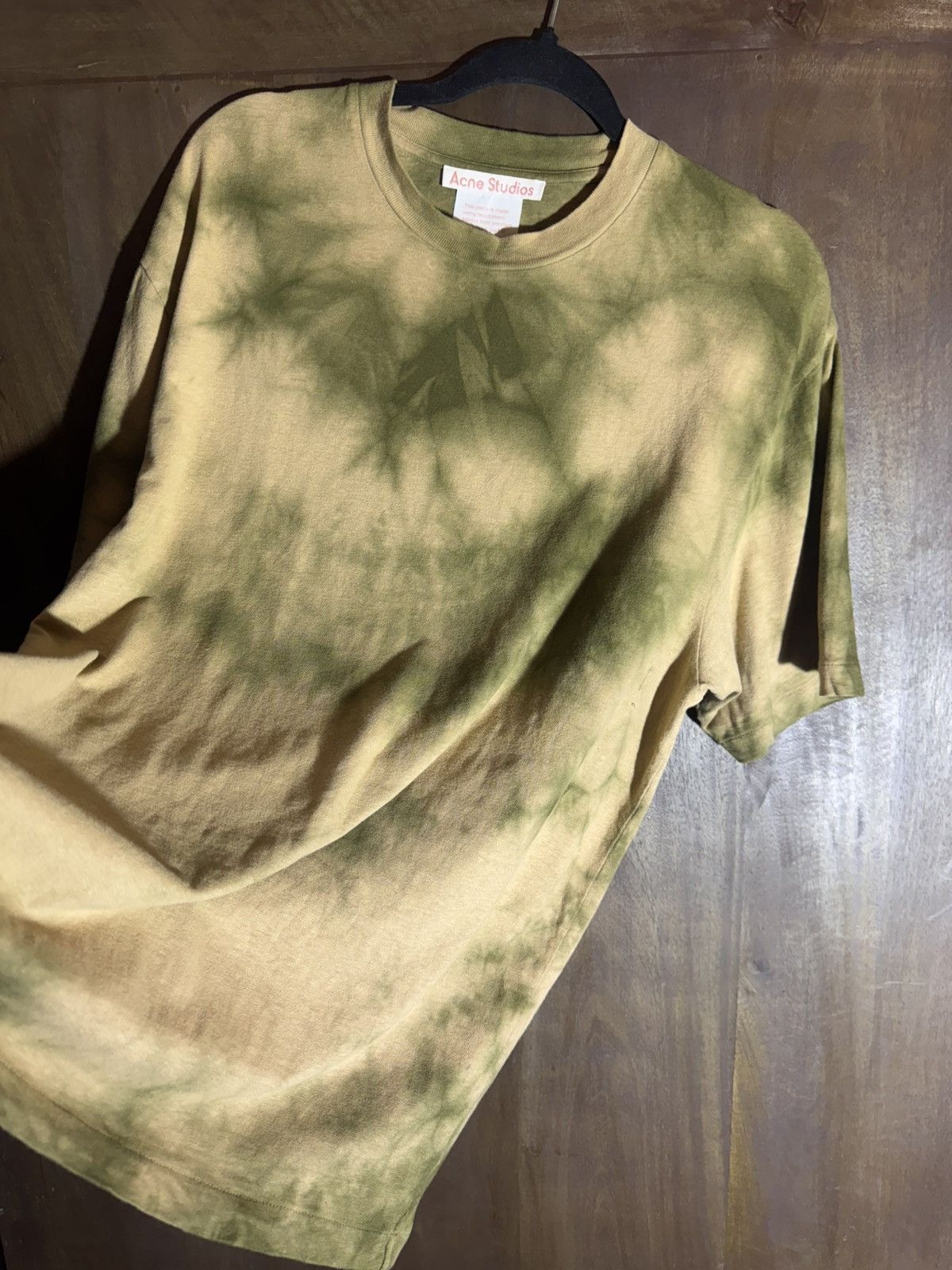 Acne Studios acne studios oversied acid wash tie & dye t-shirt xxs Size US XXS / EU 40 - 7 Thumbnail