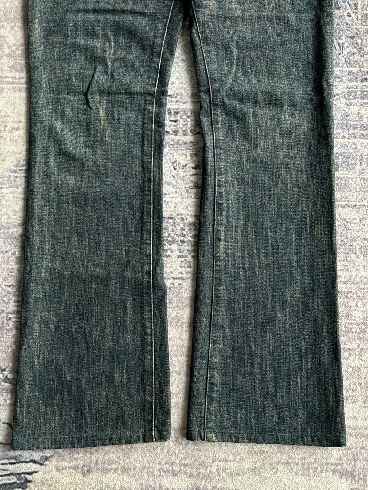 5351 POUR LES HOMMES Y2K Vintage 5351 Punk Cargo Flared Denim / ifsixwasnine Size US 31 - 4 Thumbnail