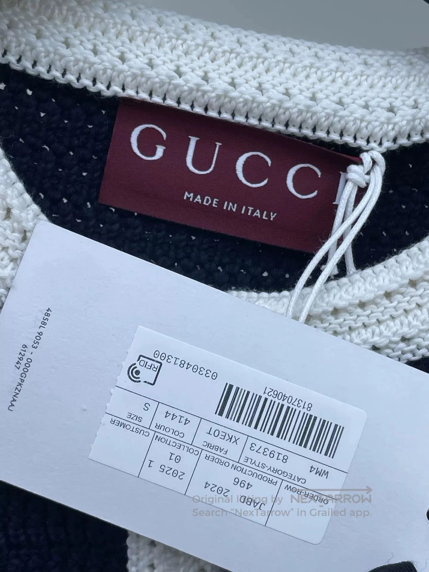 Gucci Gucci Navy Blue Knit Short. Size S / US 4 / IT 40 - 6 Thumbnail
