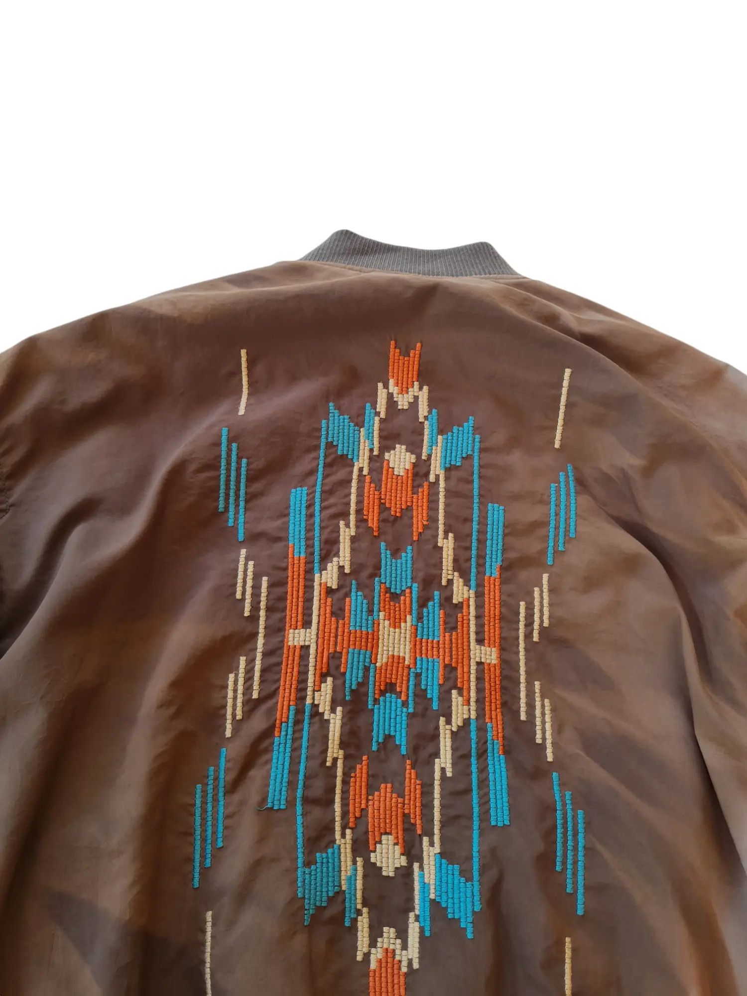 Other Vtg Titicaca Bomber Jacket Revisible Sun Faded Size US M / EU 48-50 / 2 - 6 Thumbnail