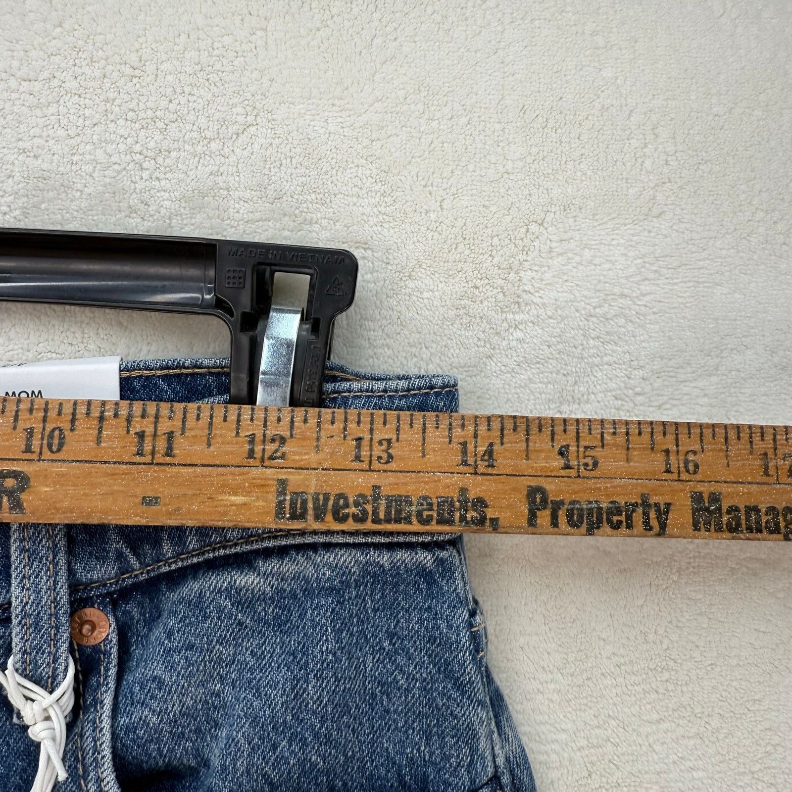 Lucky Brand LUCKY BRAND WOMEN'S 4/27A(ANKLE) HIGH RISE TAPER DREW MOM Size 27" / US 4 / IT 40 - 3 Thumbnail