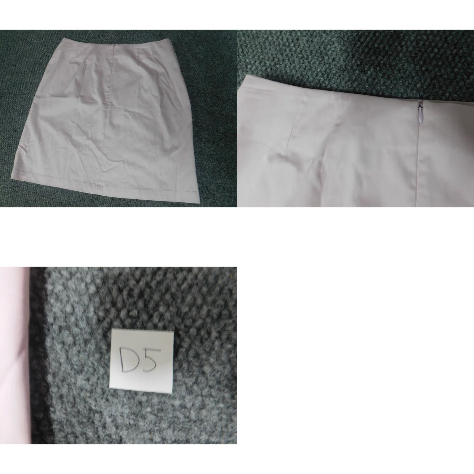 Old Navy Old Navy Skirt Womens 10 Purple A-Line Zip Knee Length Casual Canvas Polyester Zipper Lined Midi? Size 32" / US 10 / IT 46 - 9 Thumbnail