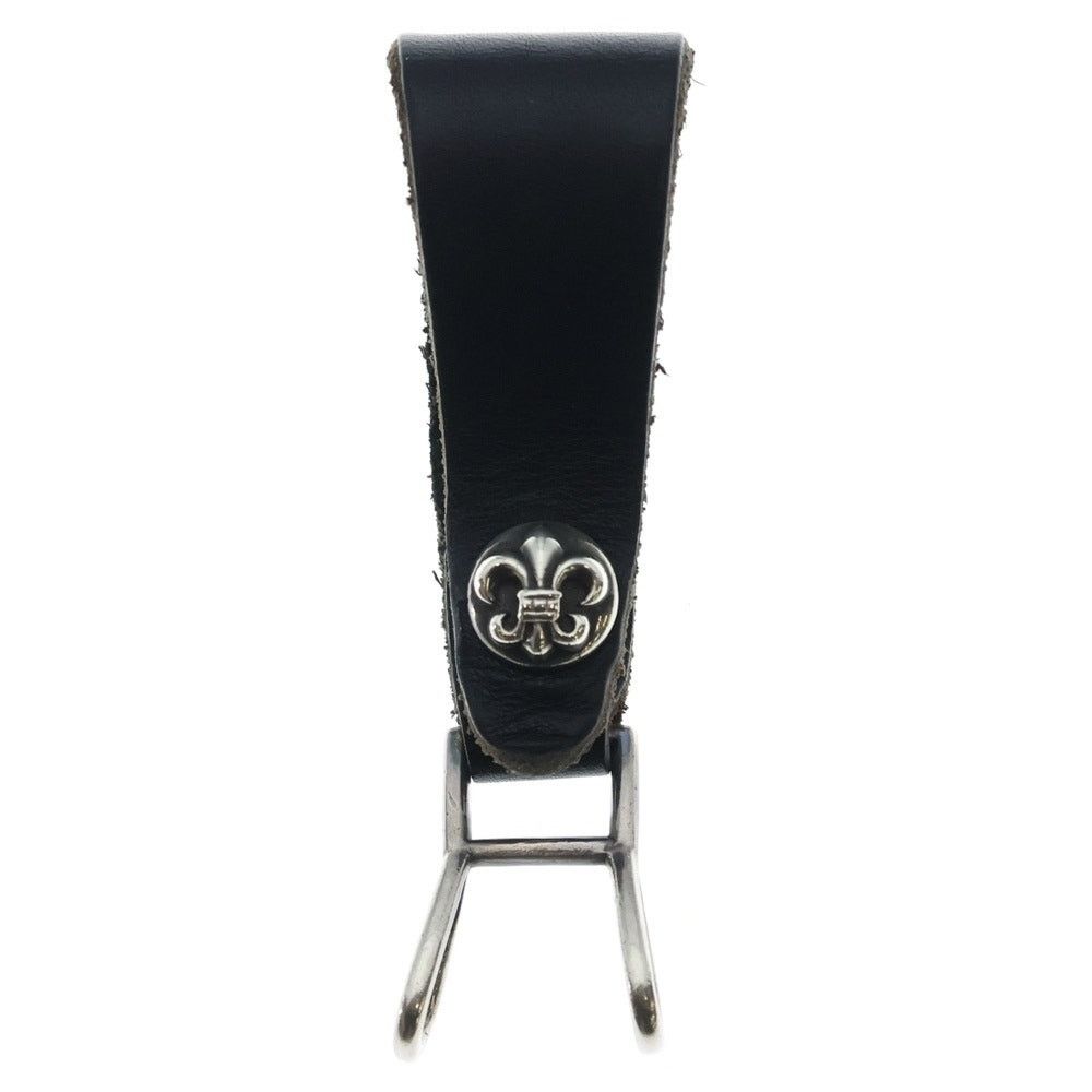 Chrome Hearts Flare Button Leather Belt Loop