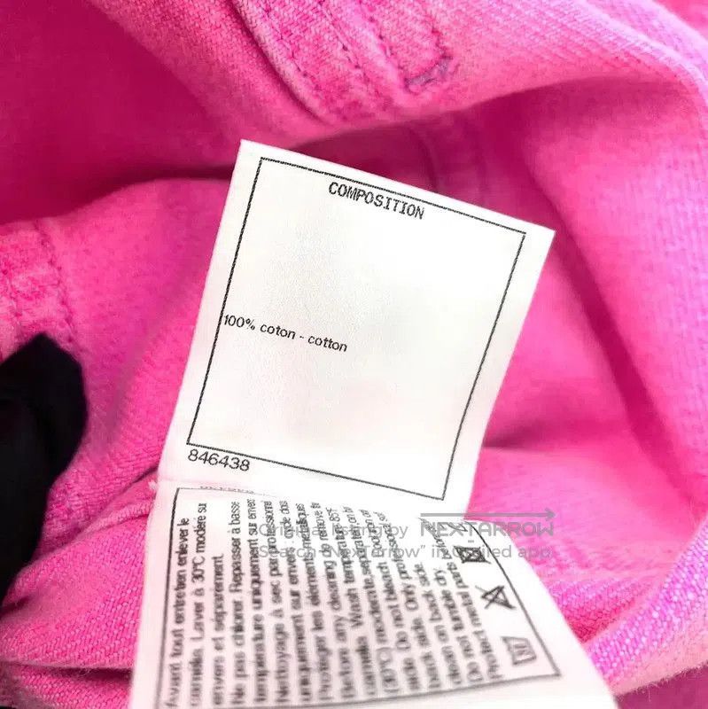 Chanel Chanel Pink Cotton Women's Jacket . Size S / US 4 / IT 40 - 9 Thumbnail