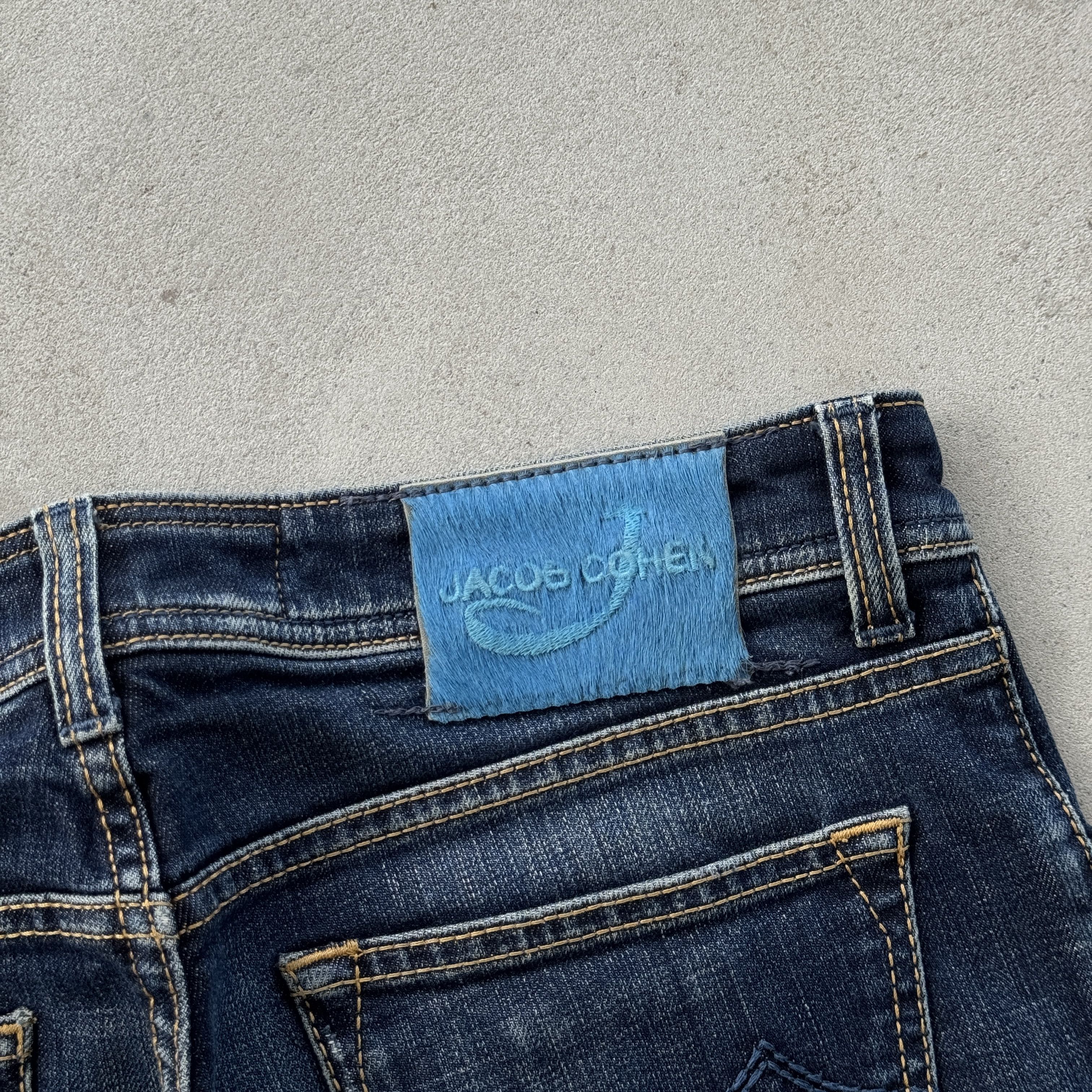 Jacob Cohen Jacob Cohen Handmade Tailored Denim Blue Jeans 32 Size US 32 / EU 48 - 3 Thumbnail