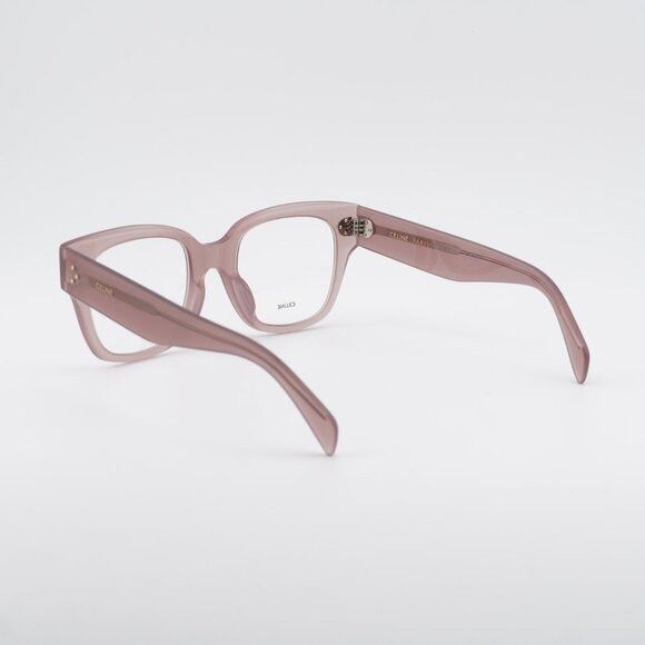 Celine Celine CL50110U 045 Eyeglasses Shiny Light Brown 52mm Square Size ONE SIZE - 5 Thumbnail
